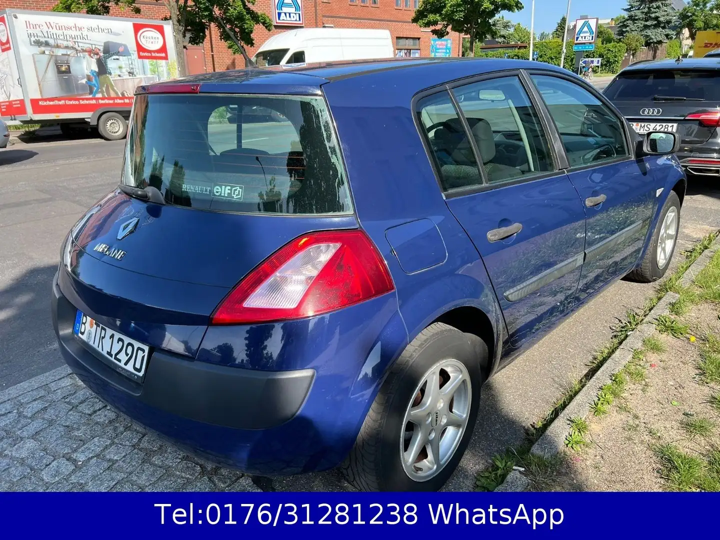 Renault Megane Authentique 1.4 16V !! Kein Tüv !! Klima Blu/Azzurro - 2