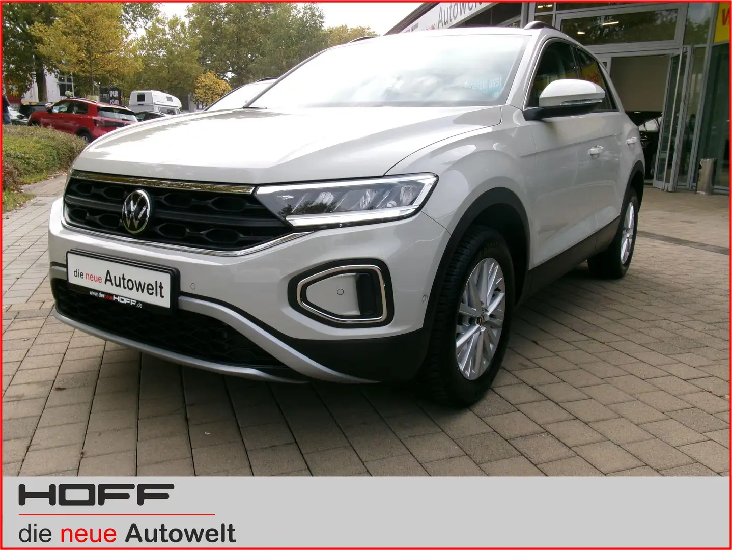 Volkswagen T-Roc 1.5 TSI Life Aut. Navi AHK SHZ Allwetter Einparkhi Grau - 2