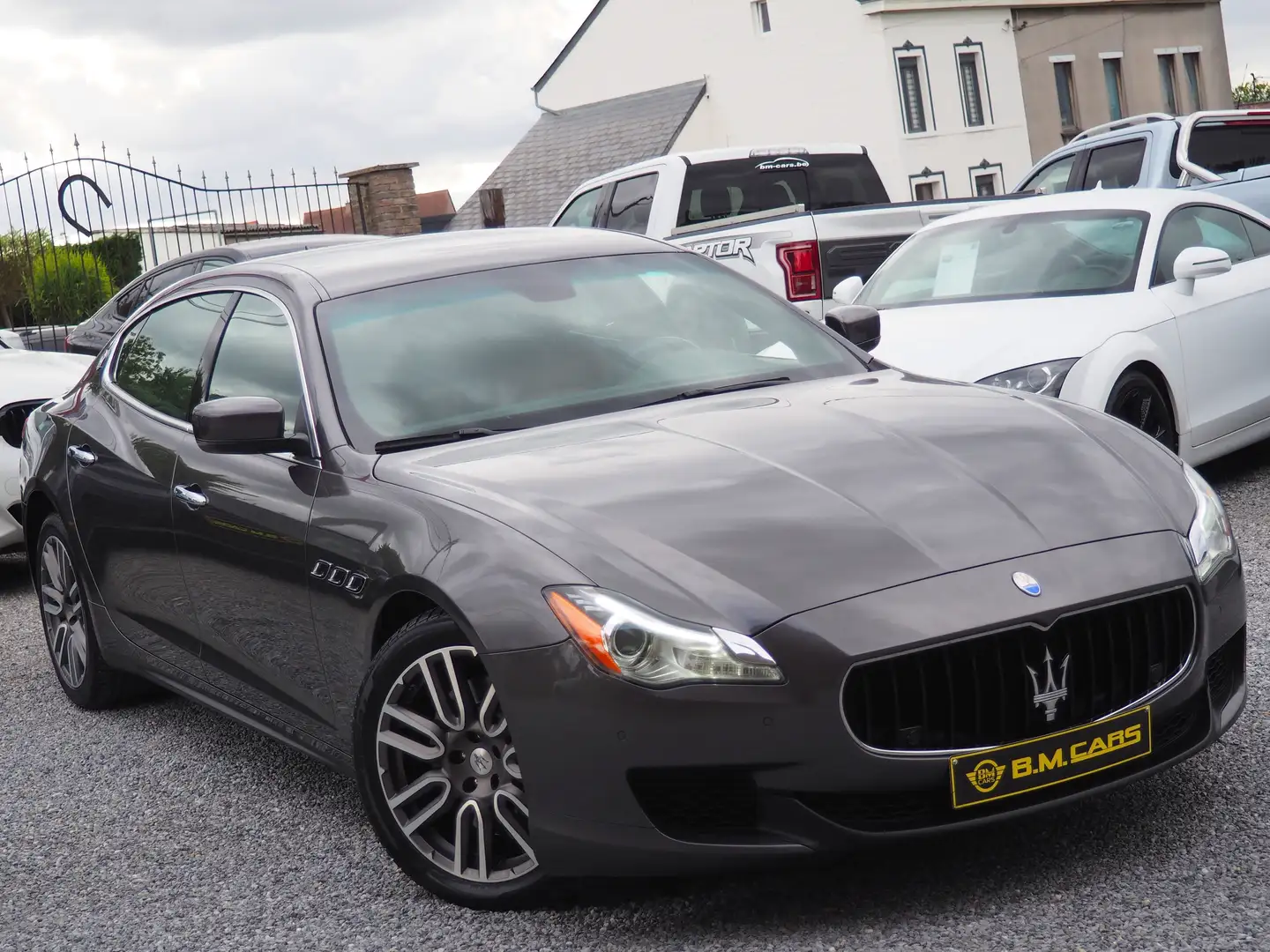 Maserati Quattroporte 3.0 V6 275cv ✅1er PROP✅CARNET-CUIR-XENON-CAM Grijs - 2