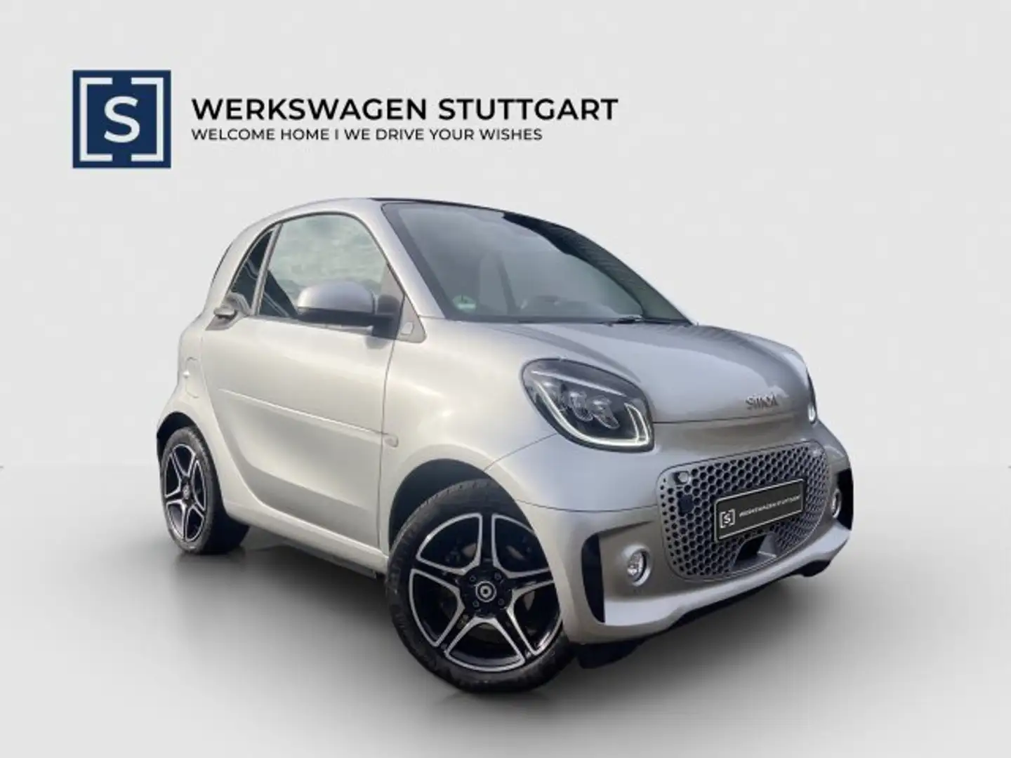 smart forTwo fortwo EQ Pulse Exklusiv-P. Kam PTS Hi. 22kW SHZ Silber - 2
