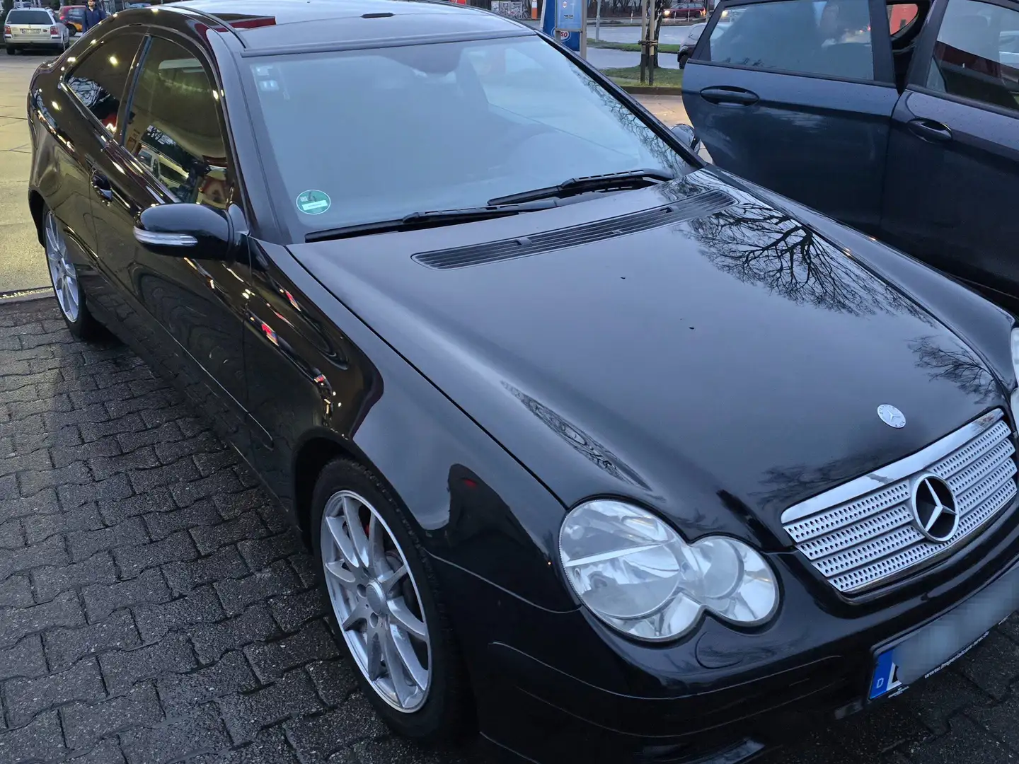 Mercedes-Benz C 200 Kompressor Sportcoupe W203 Negro - 1
