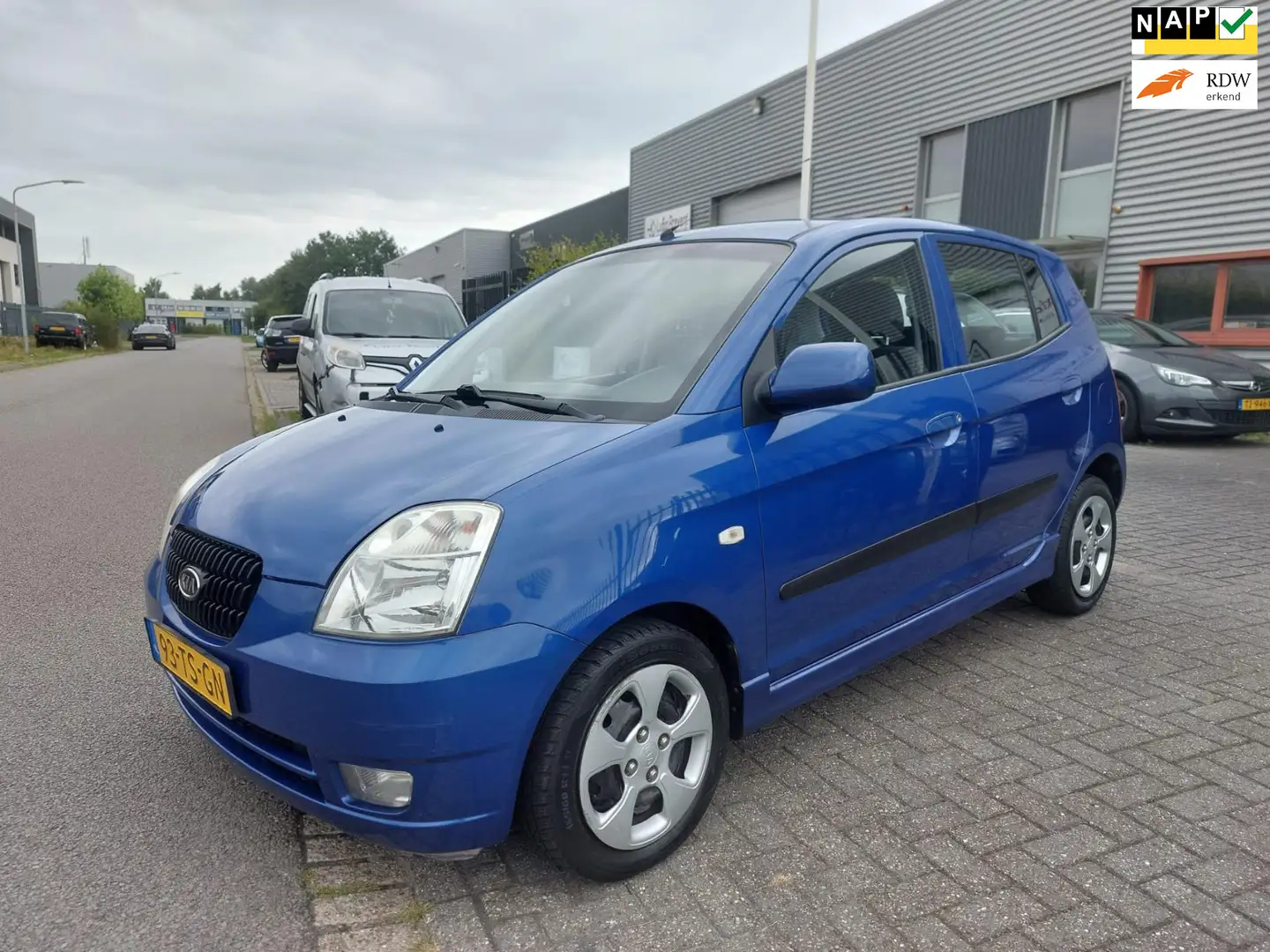 Kia Picanto 1.0 Bling 5 deurs + airco Azul - 1