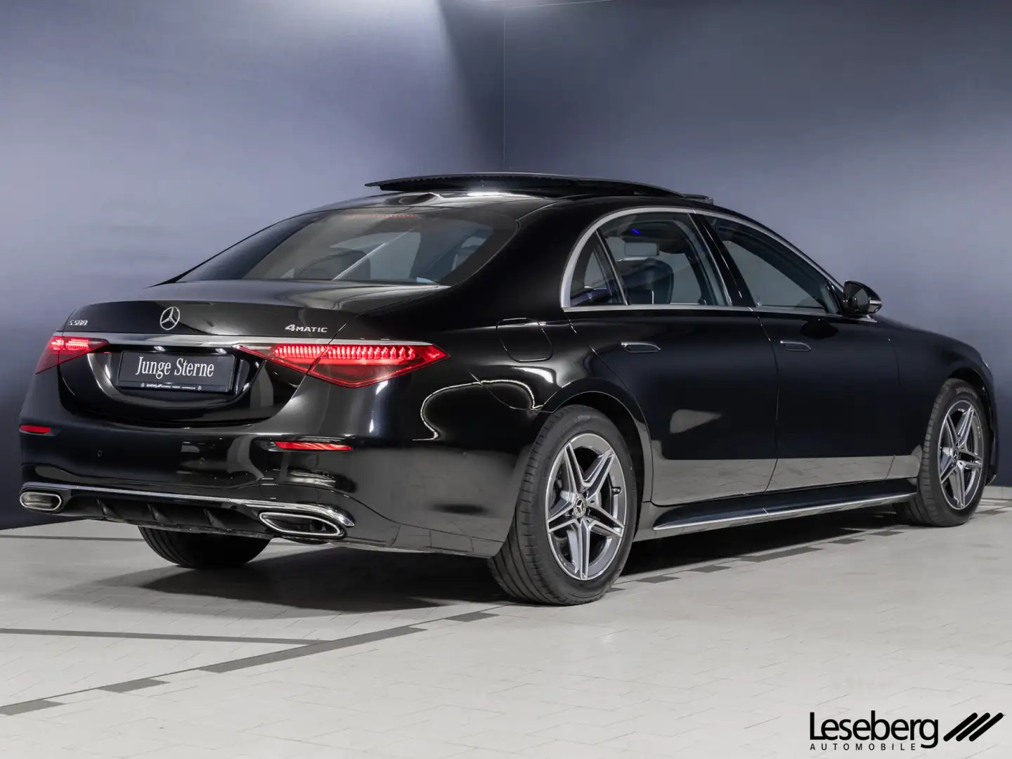 Mercedes-Benz S 500 S 500 L 4M AMG Exclusiv/DIG.LIGHT/Distro./NP200T Schwarz - 2