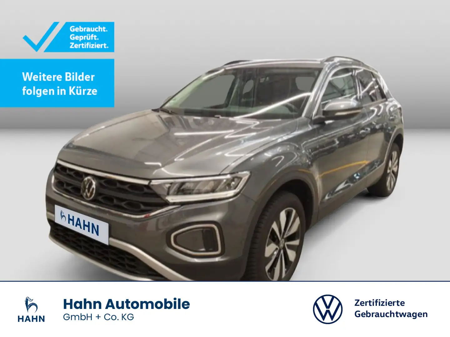 Volkswagen T-Roc 1.0TSI Move ACC Cam LED Navi Standheizung Grau - 1