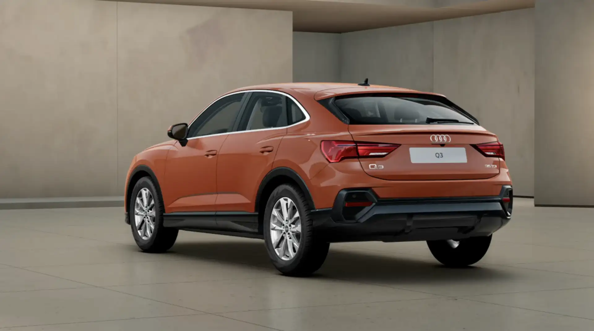 Audi Q3 Sportback 35 TDI Advanced S tronic Naranja - 2