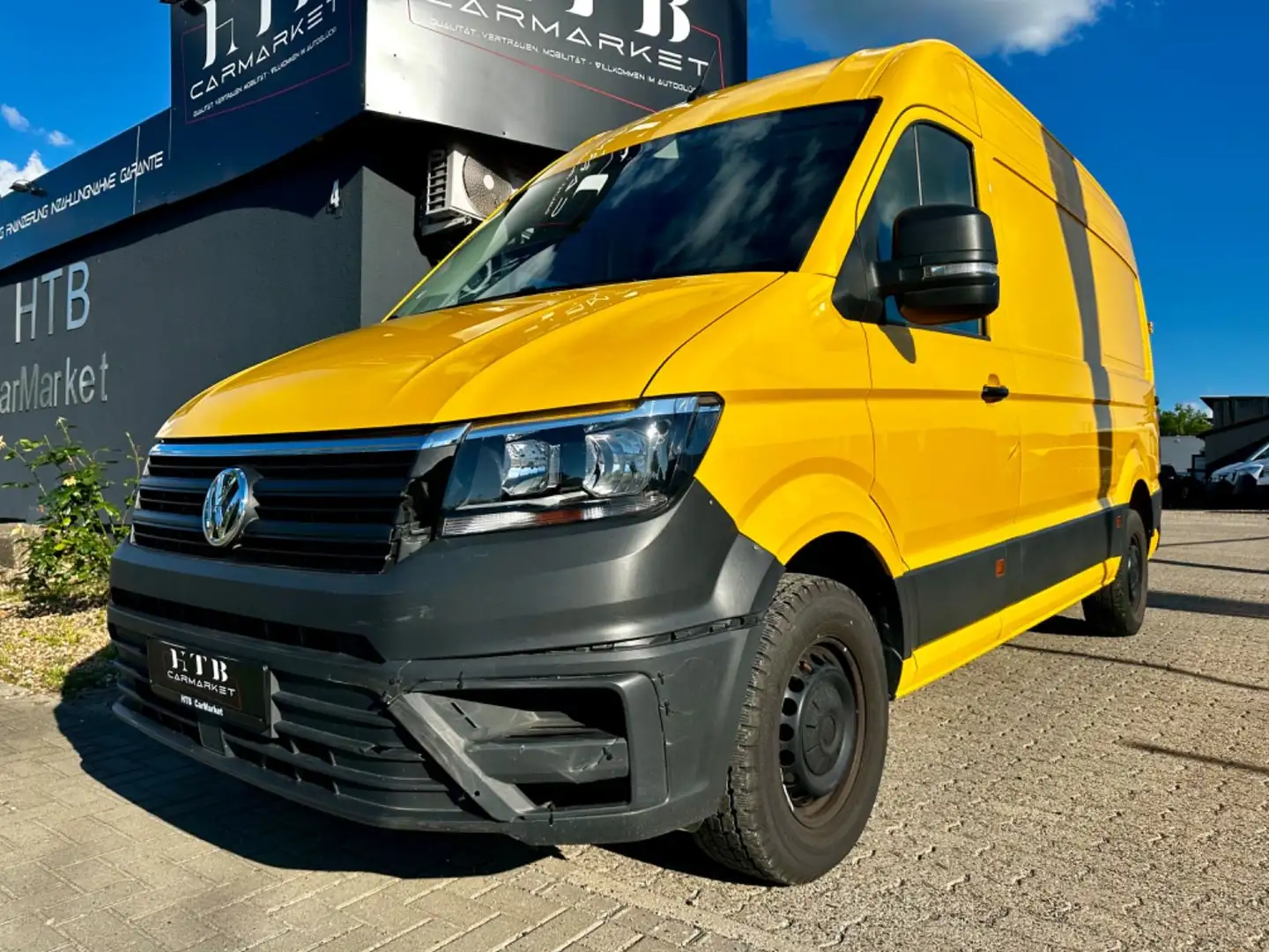 Volkswagen Crafter Kasten 35 mittellang Hochdach FWD Gelb - 2