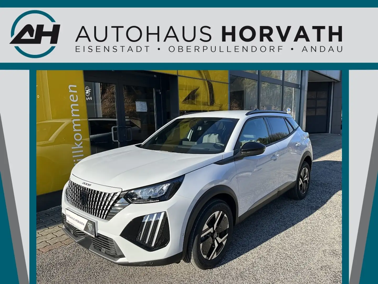 Peugeot 2008 PureTech 100 S&S Allure 6-Gang-Manuell Bílá - 1