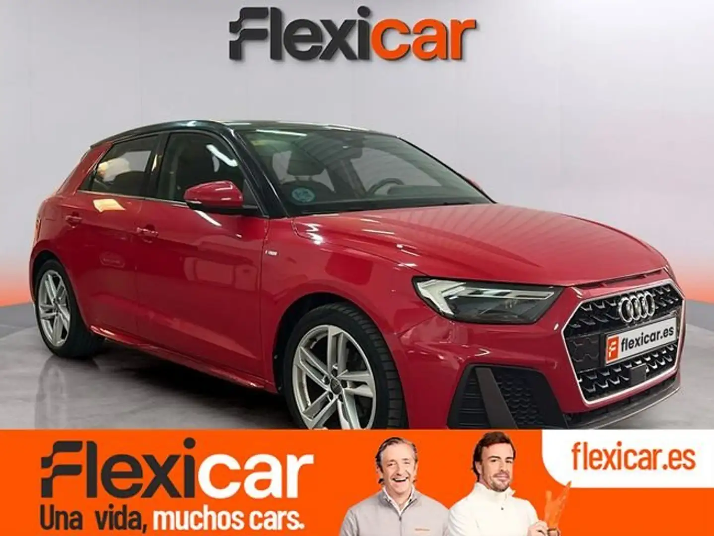 Audi A1 Sportback 30 TFSI S line Rojo - 1