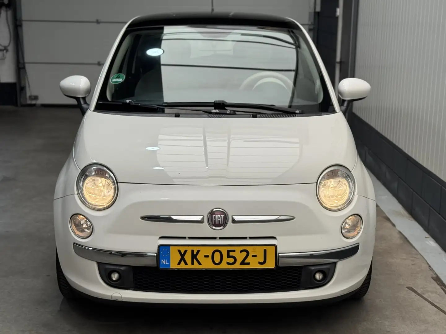 Fiat 500 1.4-16V Lounge Zeer netjes Airco Panoramadak Blanc - 2