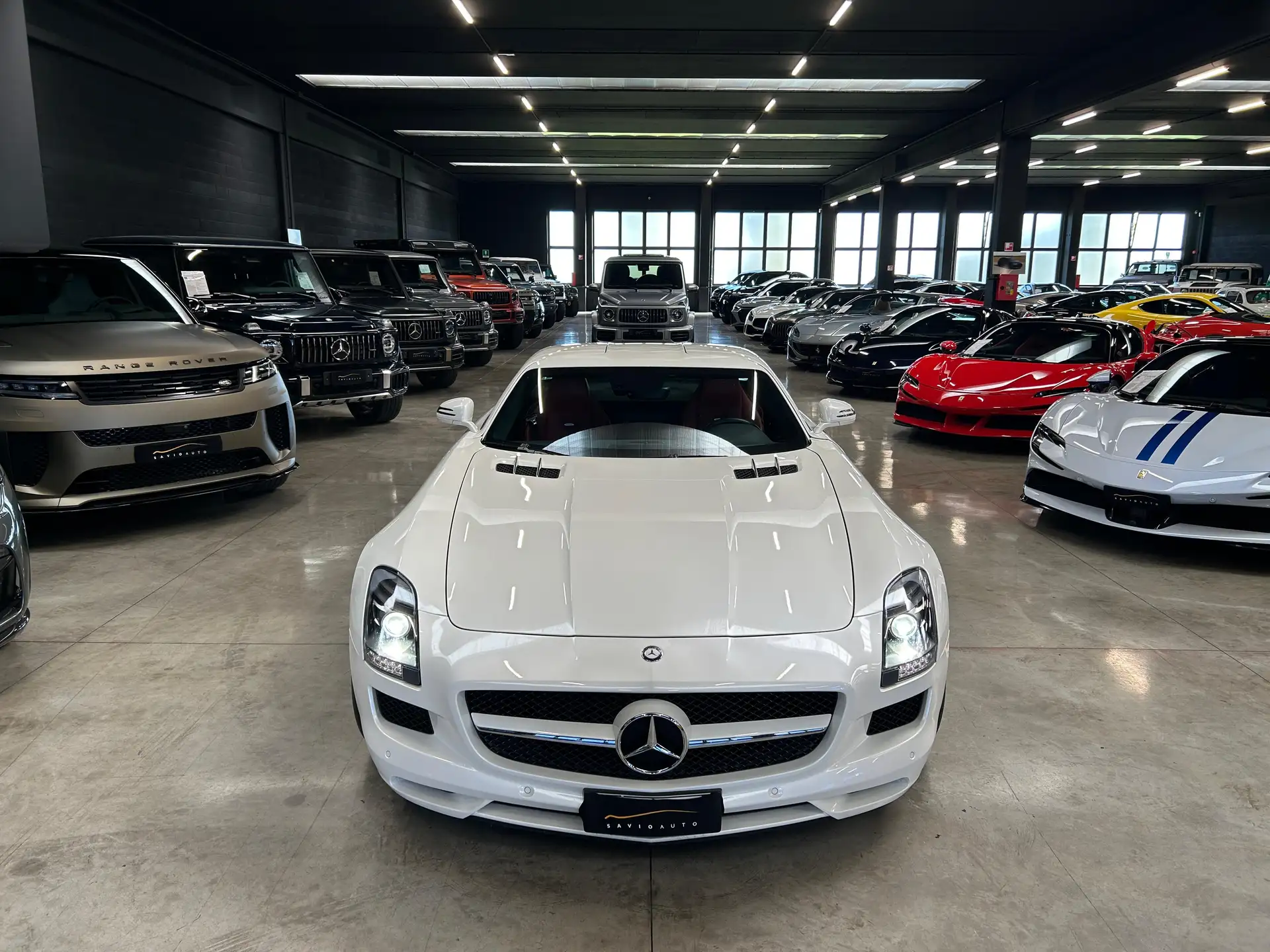 벤츠 SLS AMG 2011 화이트 사진 4