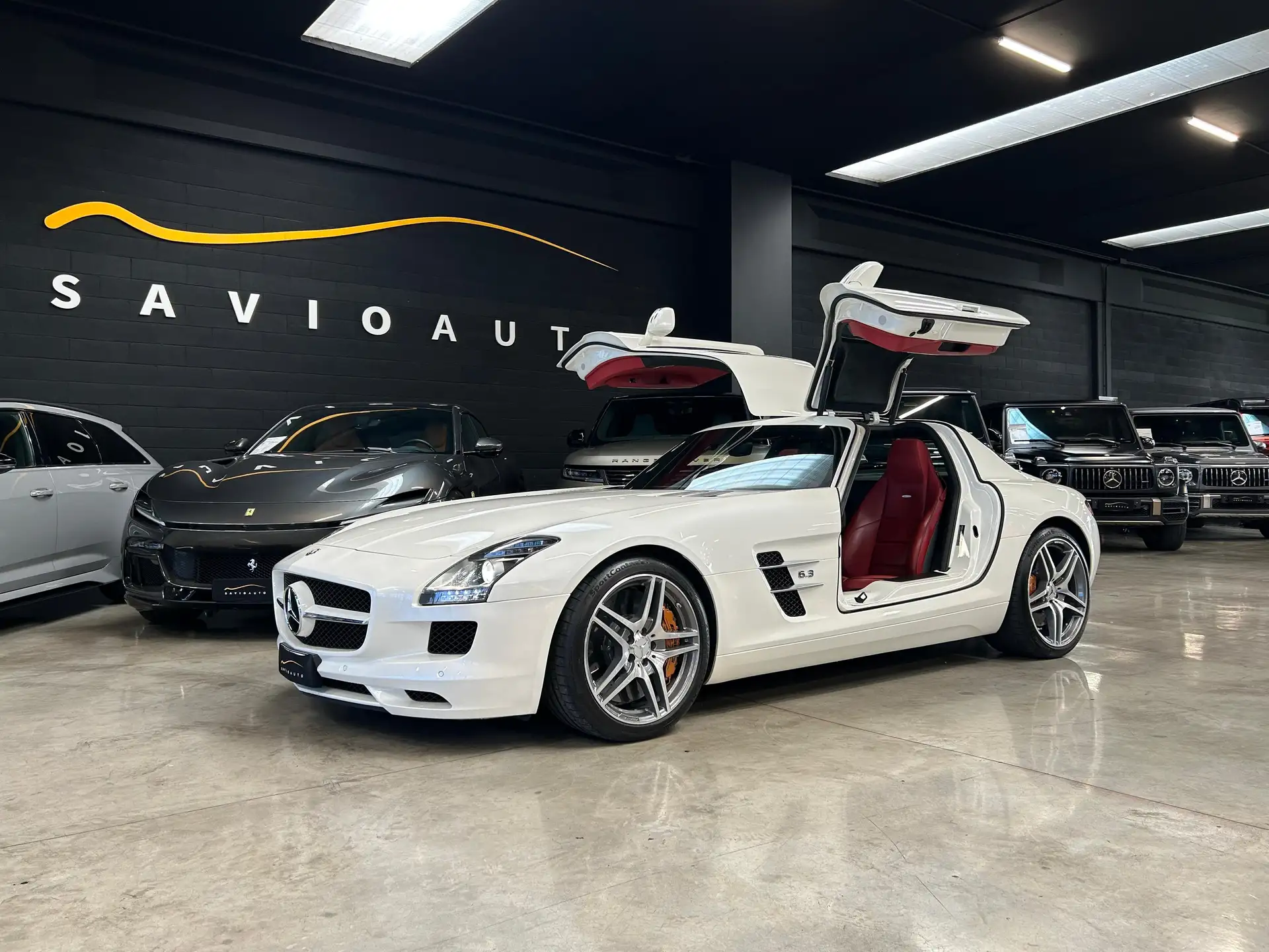 벤츠 SLS AMG 2011 화이트 사진 2