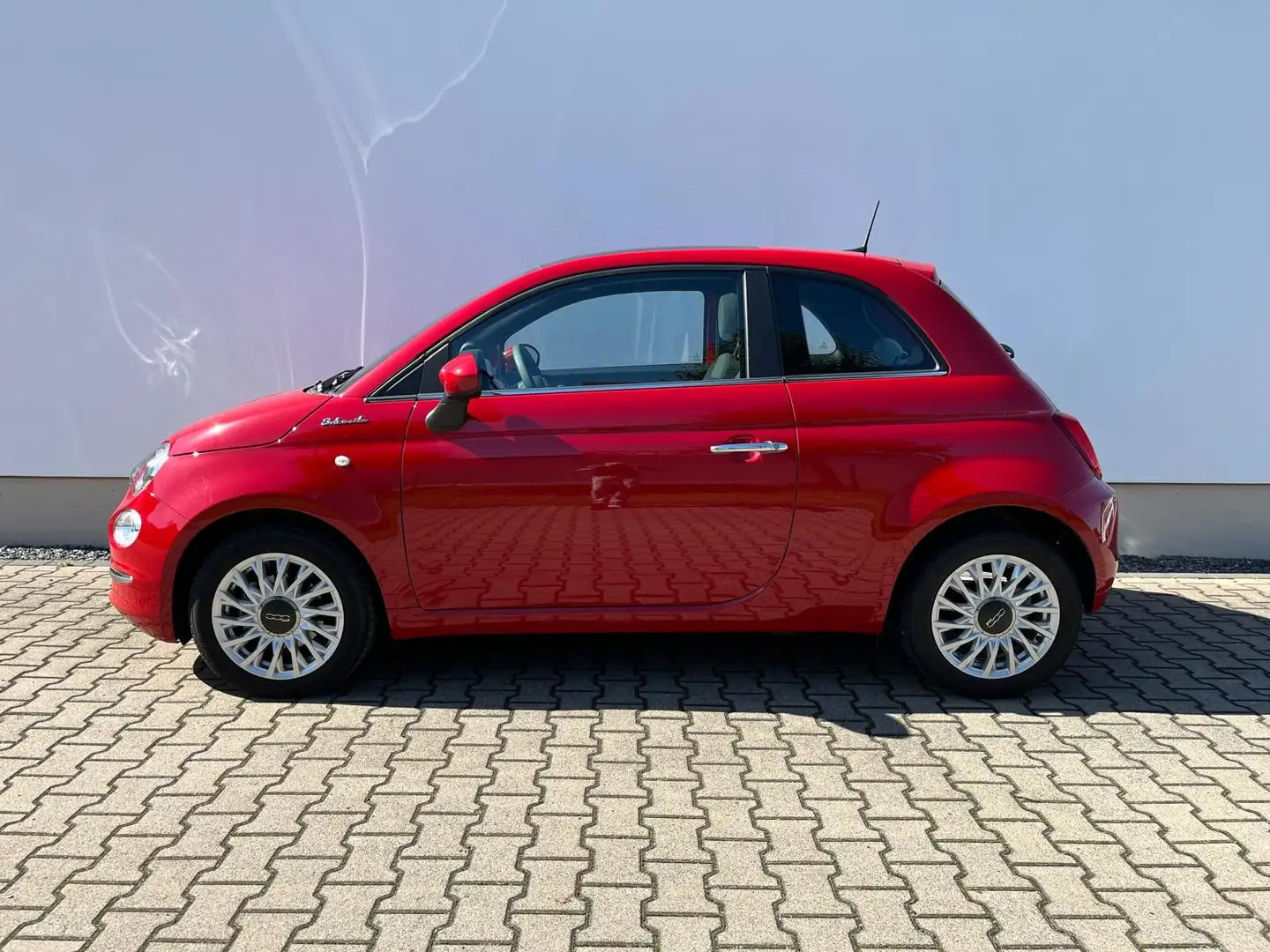 Fiat 500 Dolcevita DAB+ Panoramadach Rot - 2