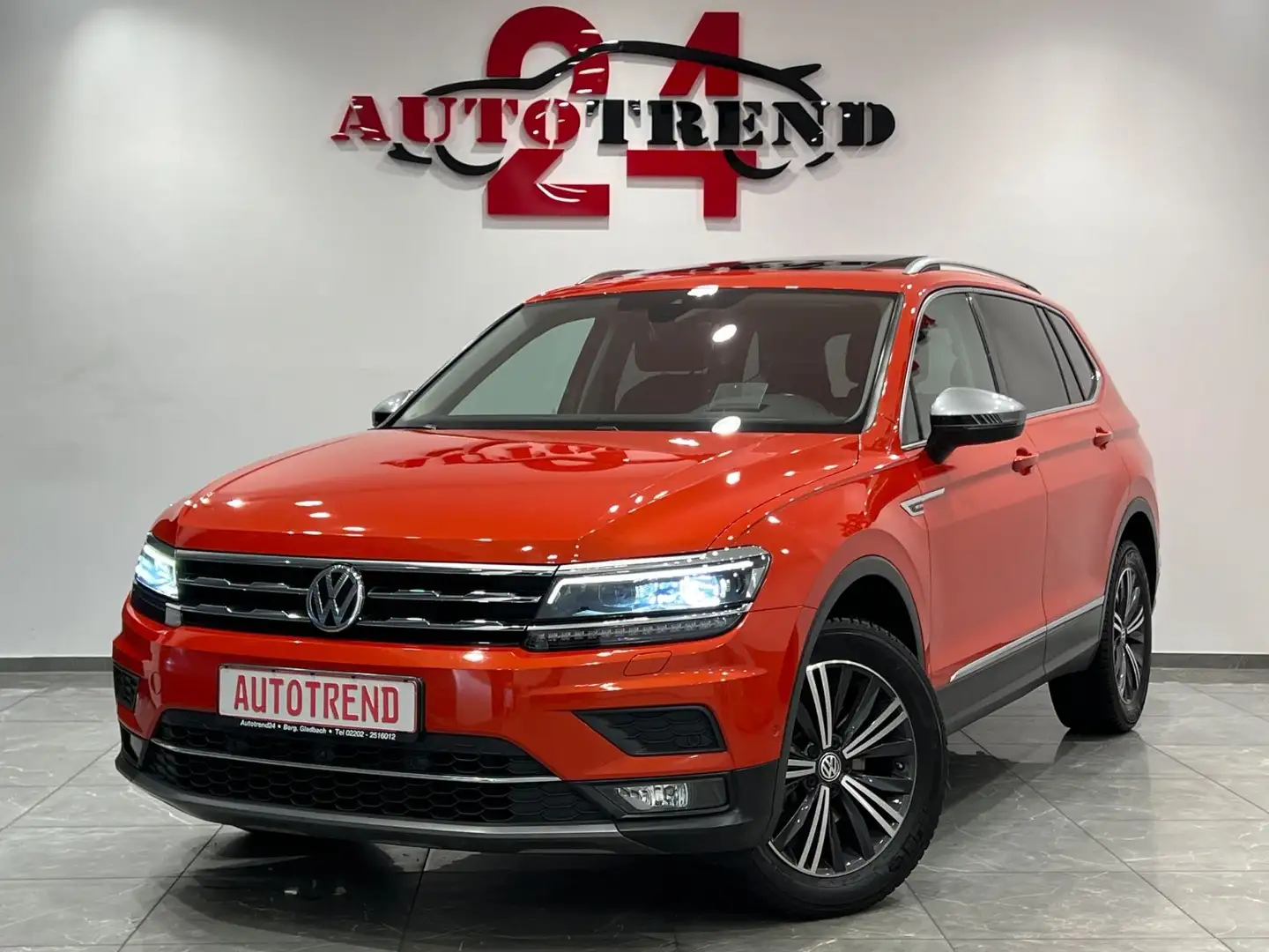 Volkswagen Tiguan Allspace Highline 4Motion 7-SITZER PANO Orange - 1