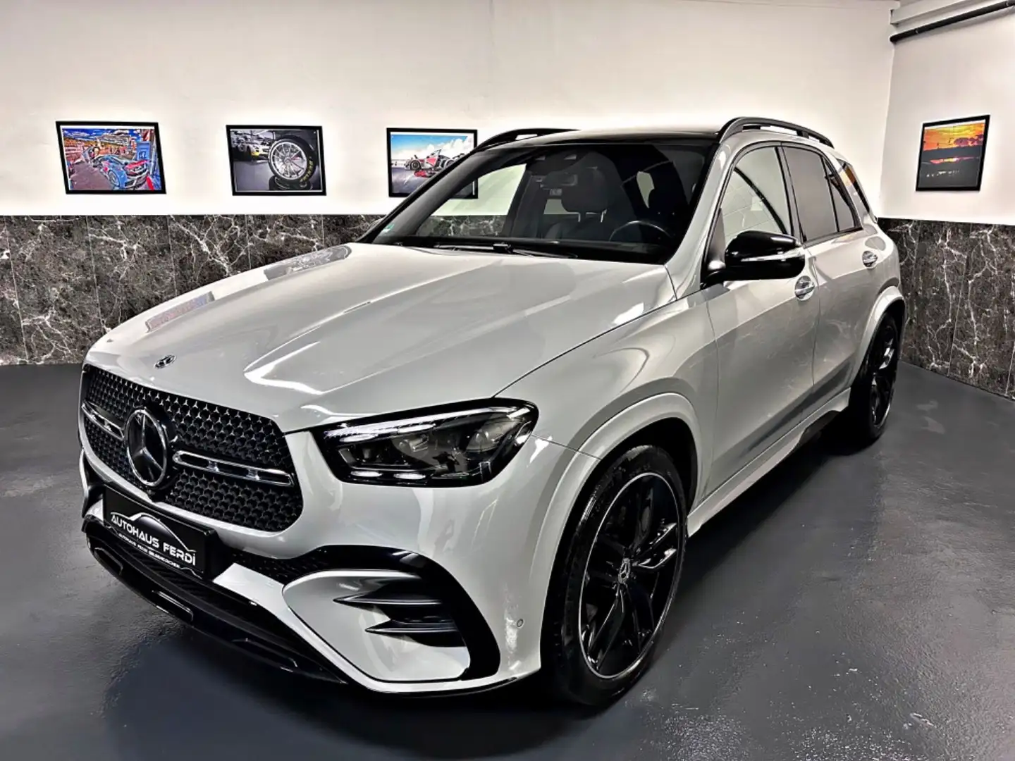 Mercedes-Benz GLE 450 d 4Matic Panorama Airmatic Distronic 360° Gris - 2
