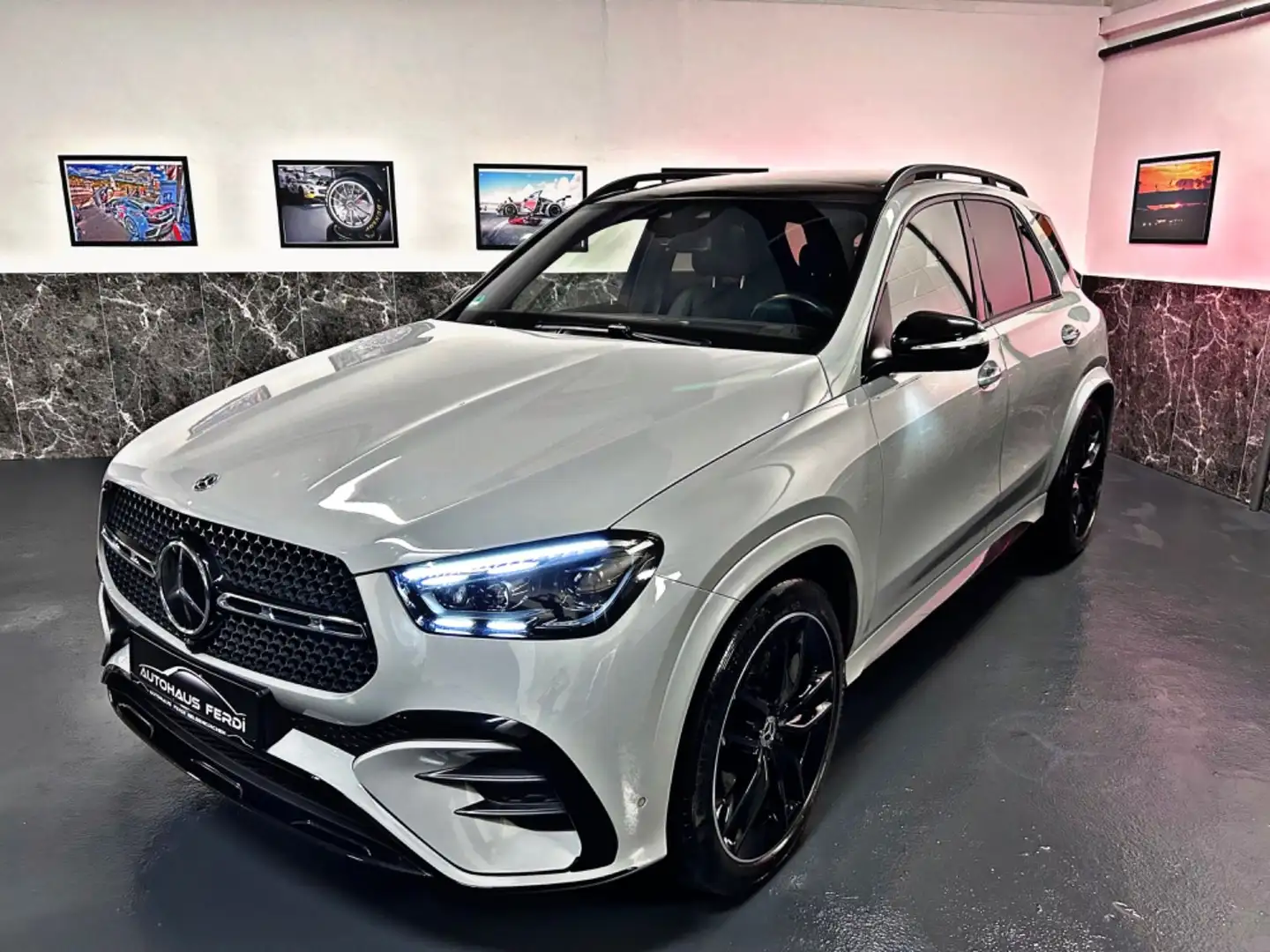 Mercedes-Benz GLE 450 d 4Matic Panorama Airmatic Distronic 360° Gris - 1