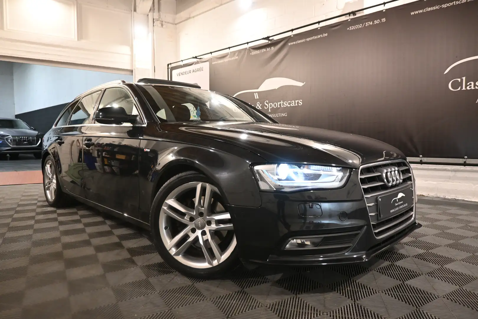 Audi A4 A4 Avant 2.0 TDi S-LINE FACELIFT / FULL OPTIONS !! Noir - 2