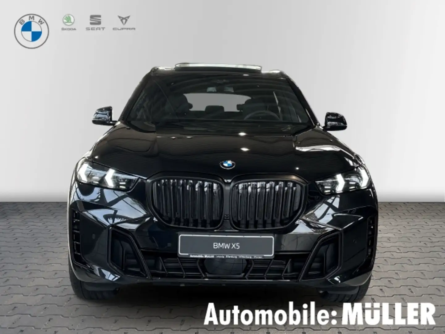 BMW X5 xDrive30d M Sport Navi Klima Pano AHK HuD RFK Memo Schwarz - 2
