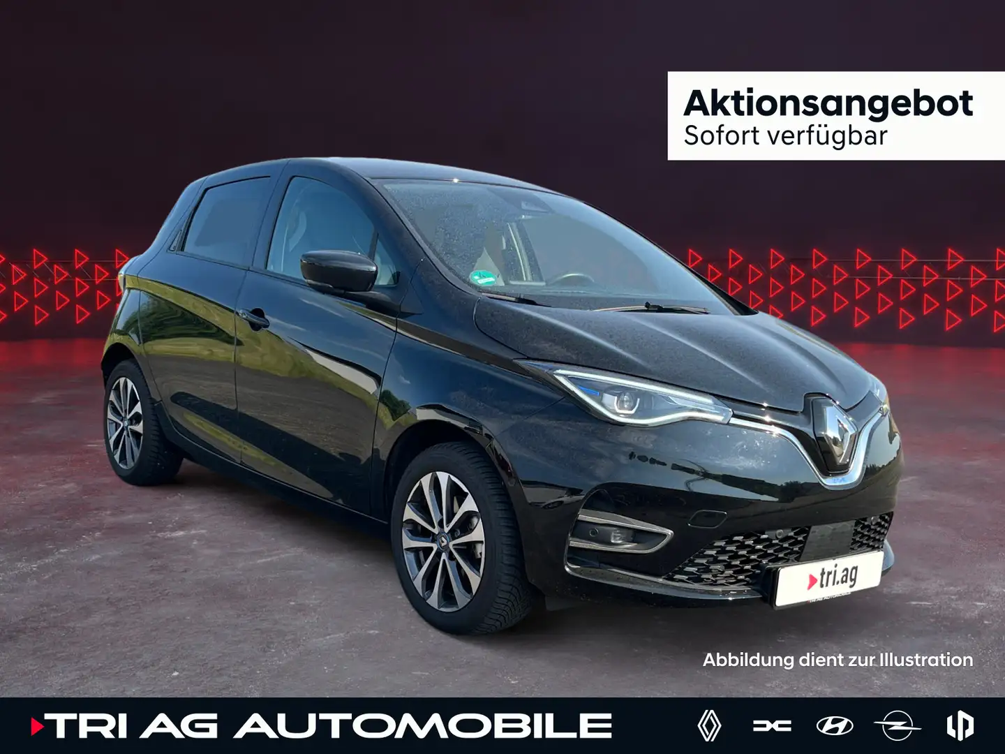 Renault ZOE Zoe Intens R135 Z.E. 50 zzgl. Batteriemiete Wint crna - 1