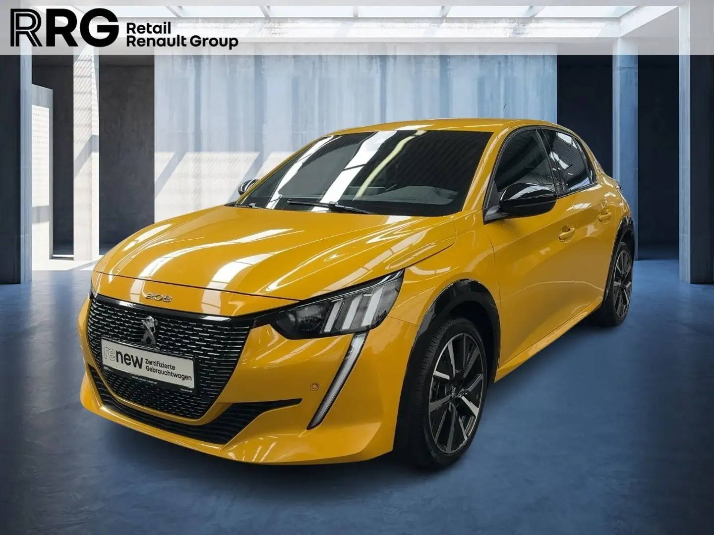 Peugeot 208 1.2 PURETECH 100 GT AUTOMATIK KAMERA Jaune - 1