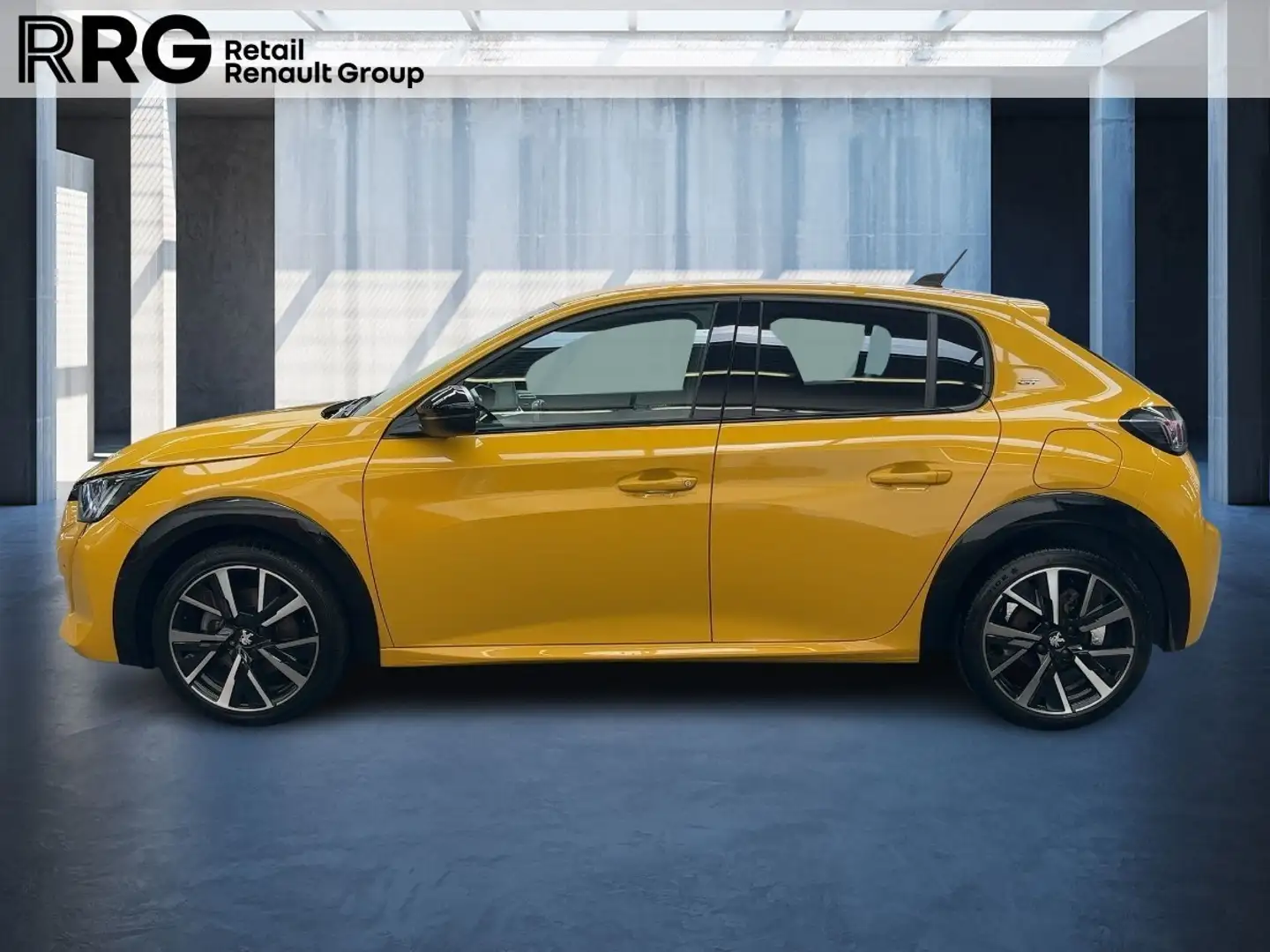 Peugeot 208 1.2 PURETECH 100 GT AUTOMATIK KAMERA Jaune - 2