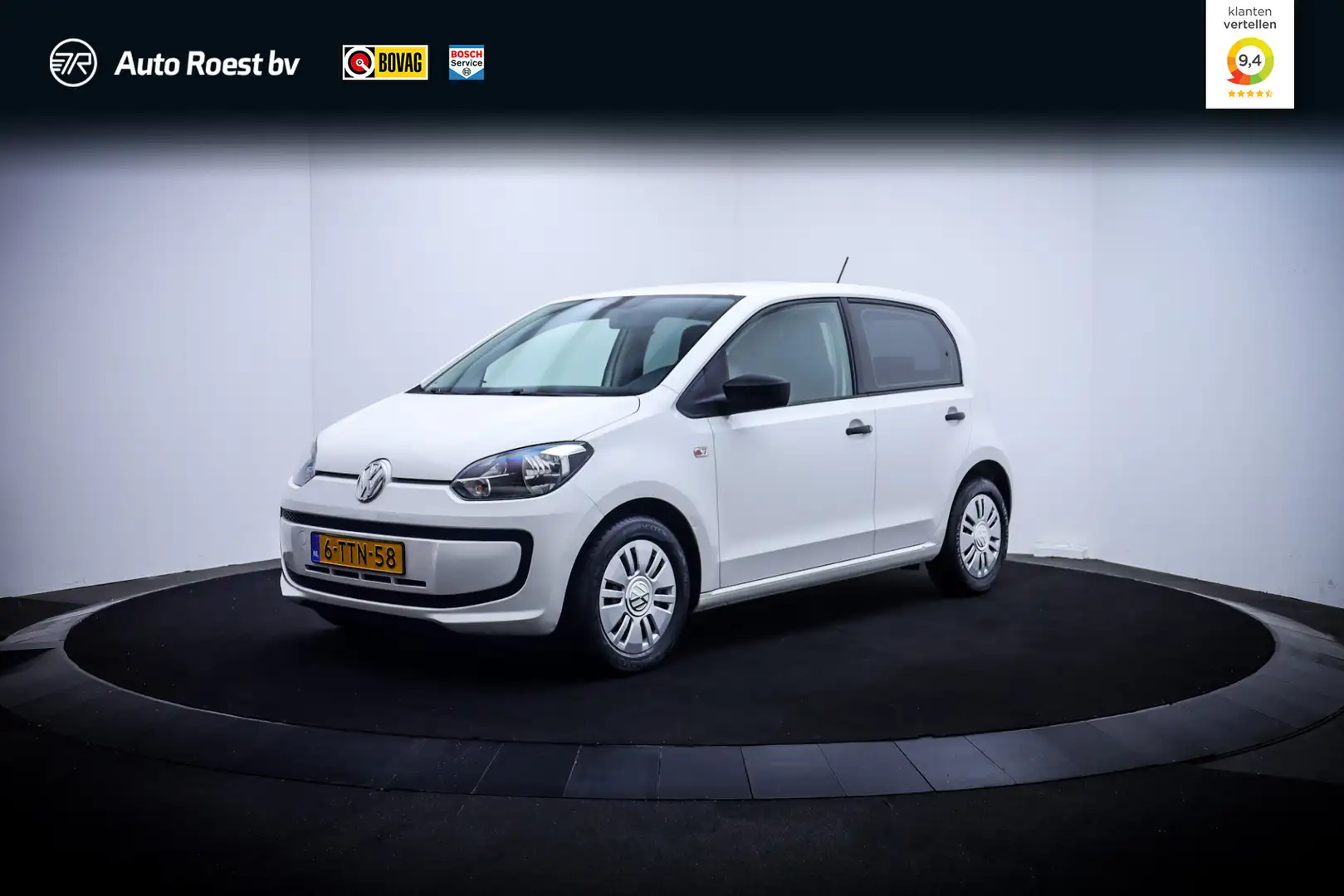 Volkswagen up! 1.0 take up! BlueMotion AIRCO | AUX | PRIV GLASS | Wit - 1