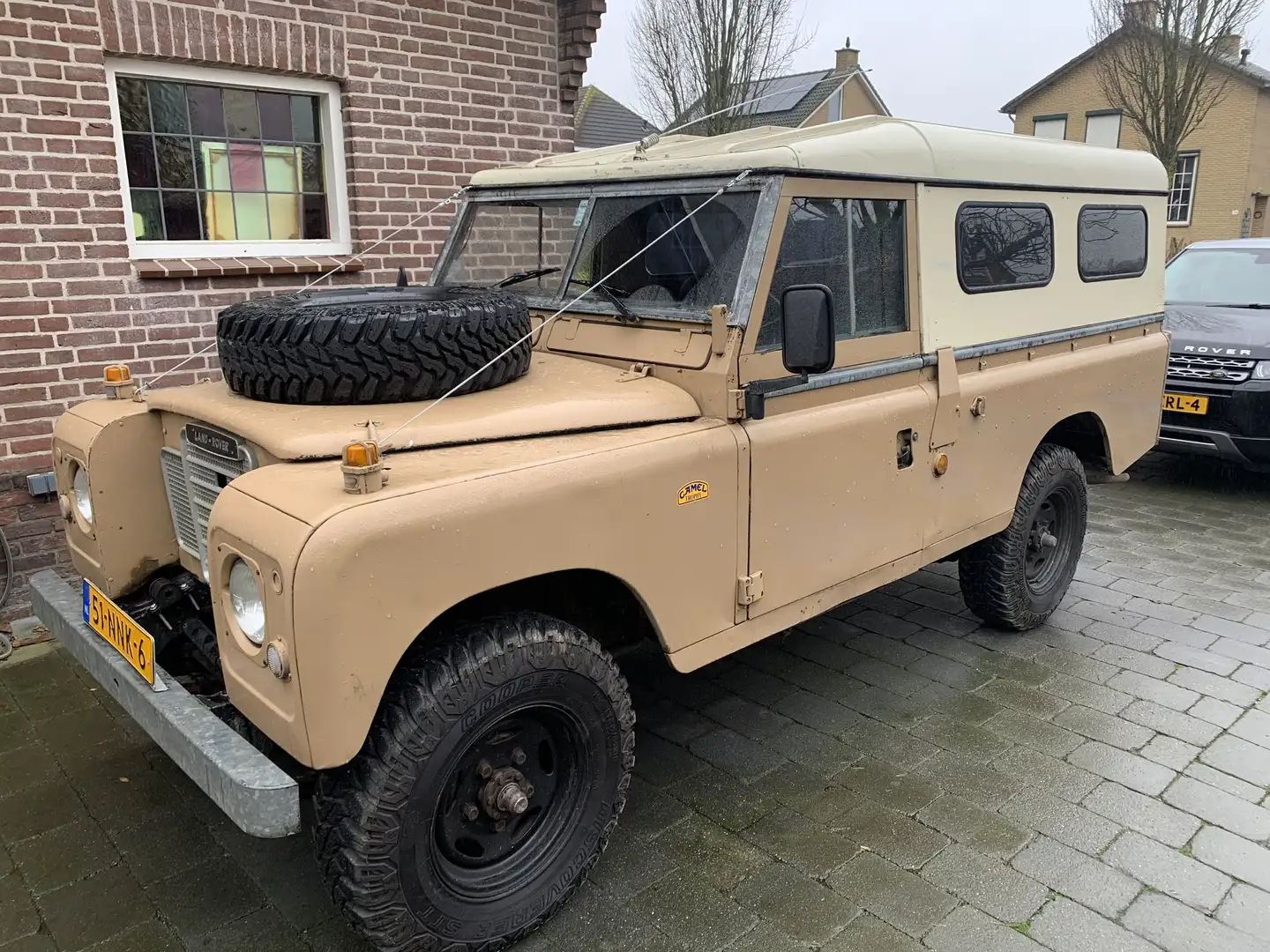 Land Rover Series 2.3 109 Stawag diesel Beige - 1