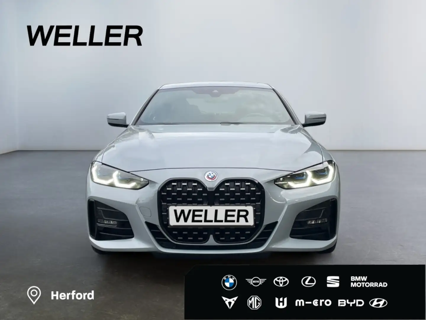 BMW 430 i xDrive Coupe M Sport *Laser*StHz*AHK*Pano* Grau - 2