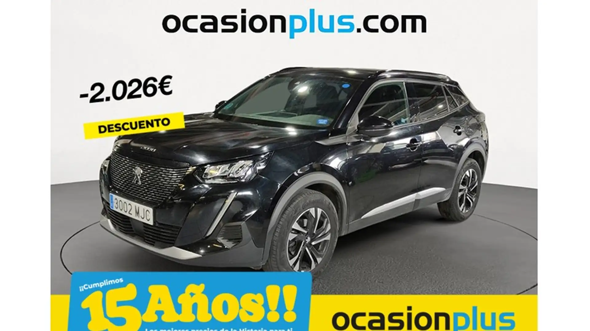 Peugeot 2008 1.2 PureTech S&S Allure Pack EAT8 130 Noir - 1