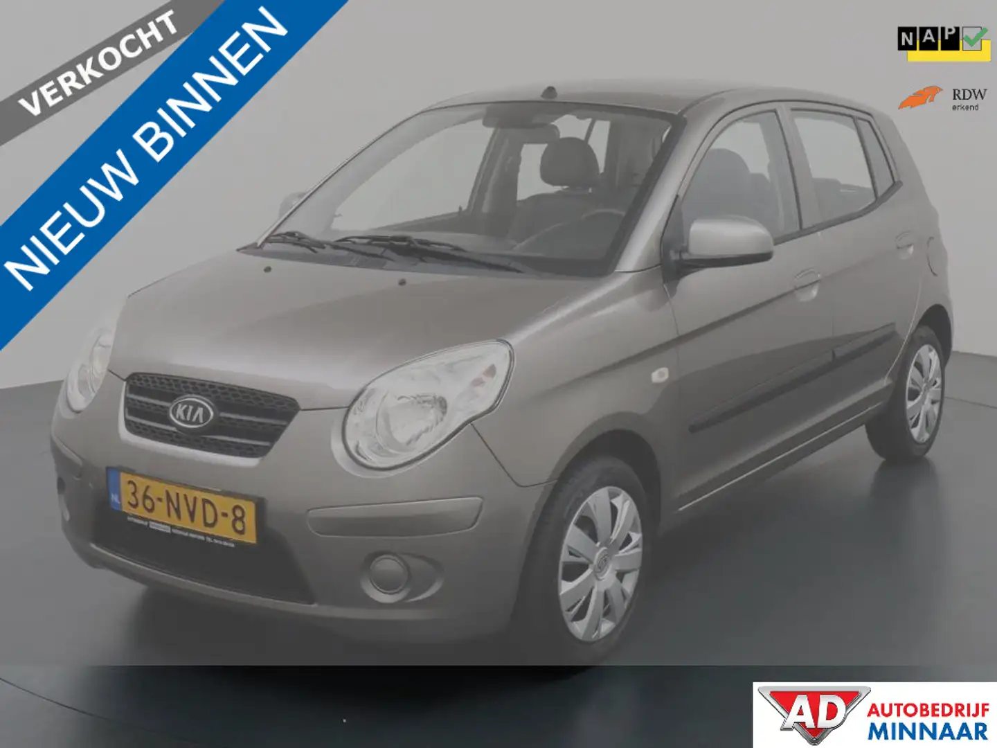 Kia Picanto 1.0 X-pect VERKOCHT Grijs - 1
