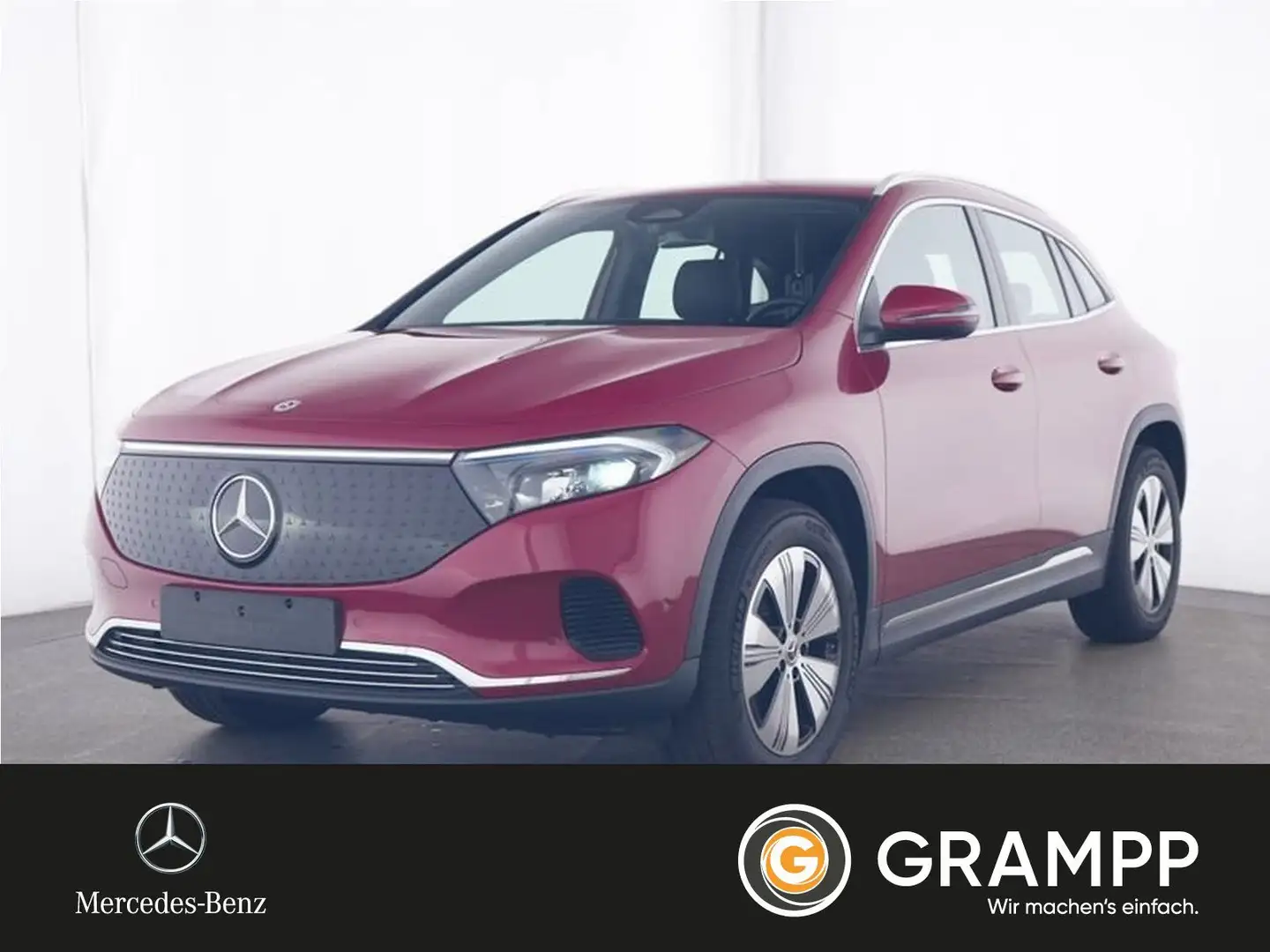 Mercedes-Benz EQA 300 4M ProgressiveAdvanced/AHK/Fahrassistenz Rot - 1