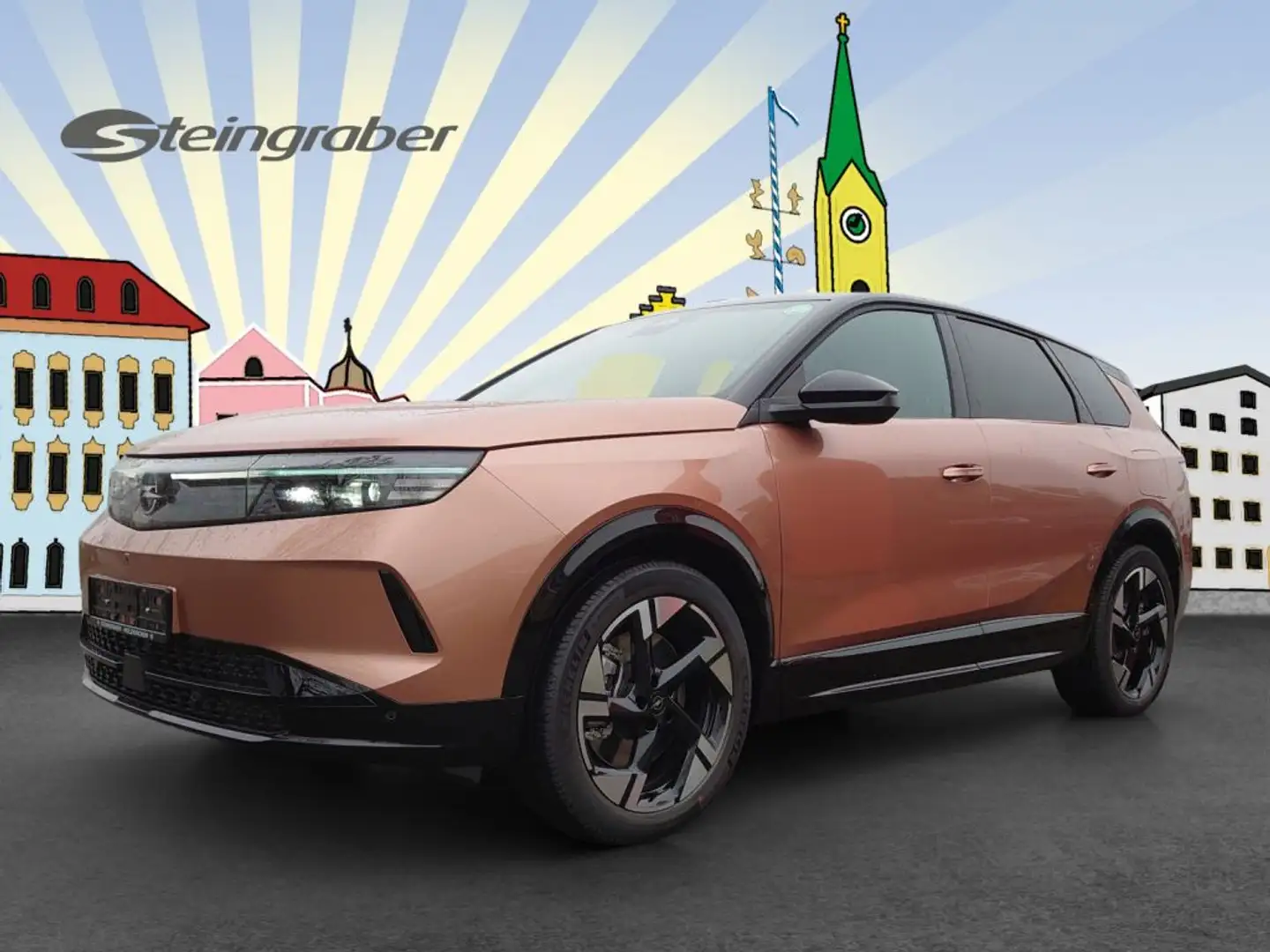 Opel Grandland Electric 73kWh GS (1G) Orange - 2