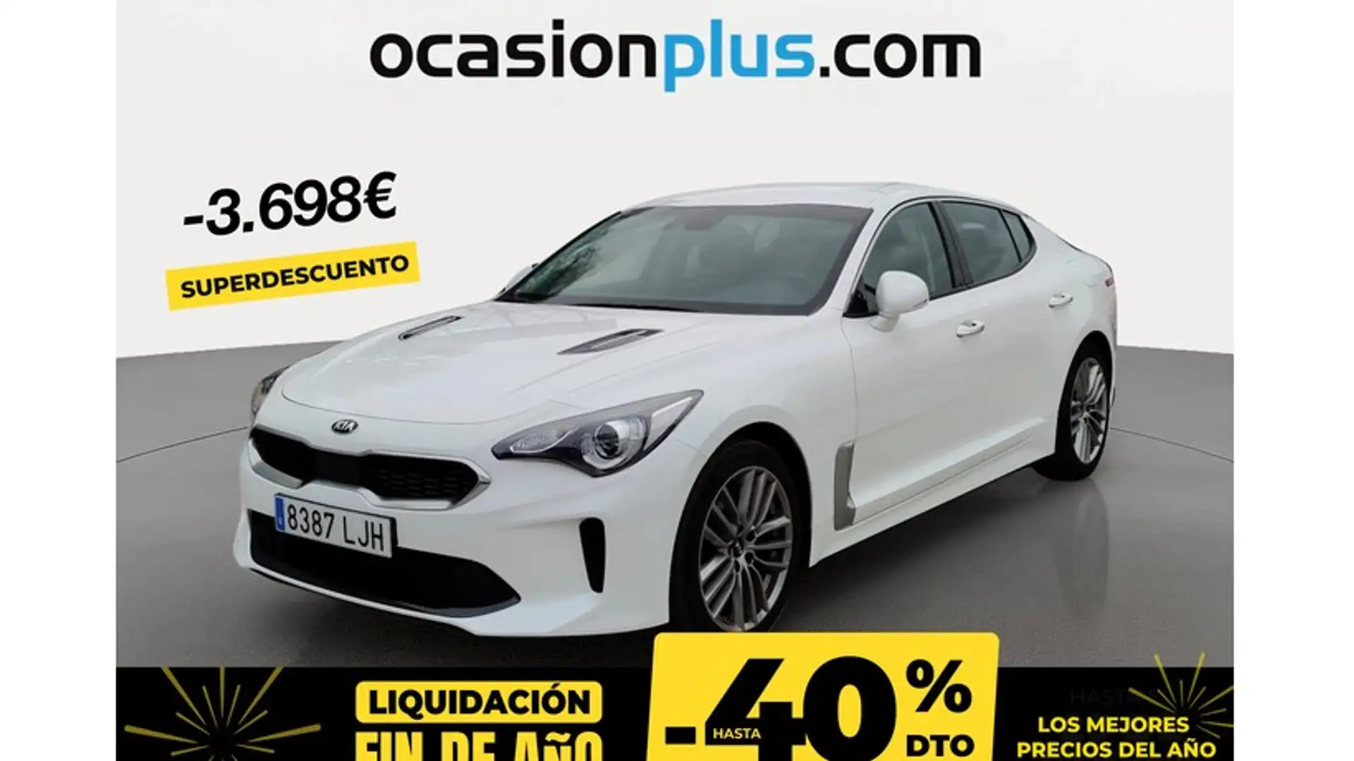 Kia Stinger 2.2CRDi Style 4x2 Aut. 200 Blanc - 1