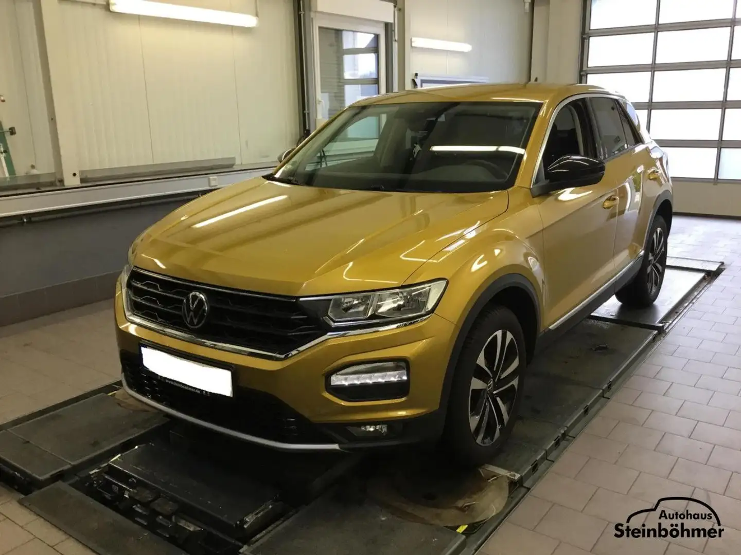 Volkswagen T-Roc United 2.0TDI NAV AppCon SHZ Bluetooth Navi Gelb - 1