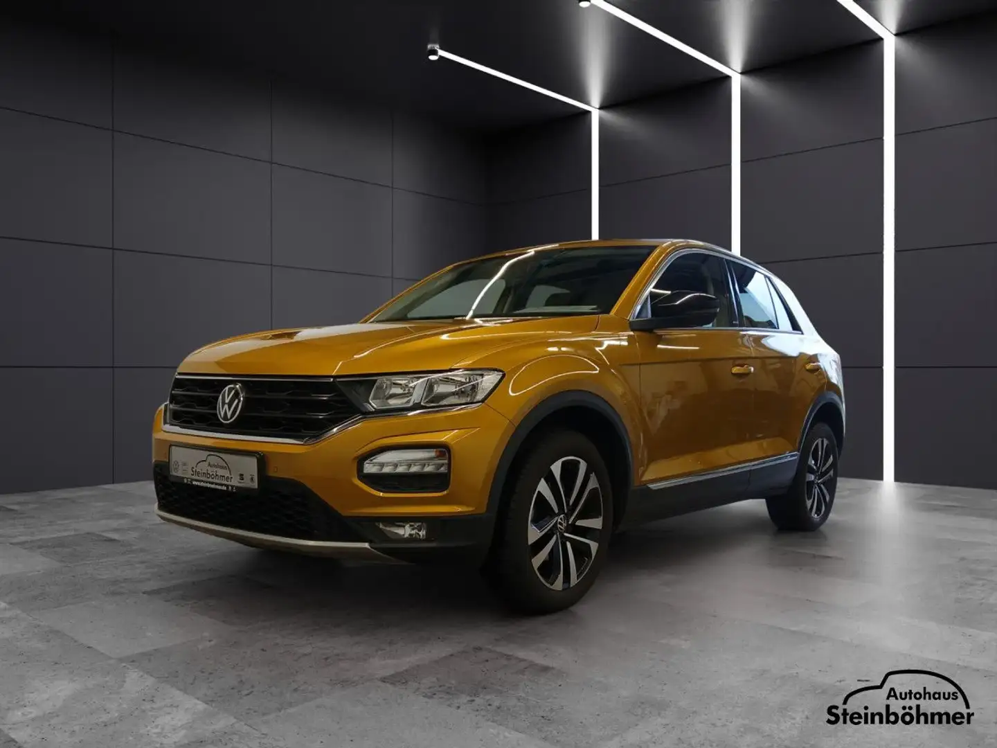 Volkswagen T-Roc United 2.0TDI NAV AppCon SHZ Bluetooth Navi Geel - 1