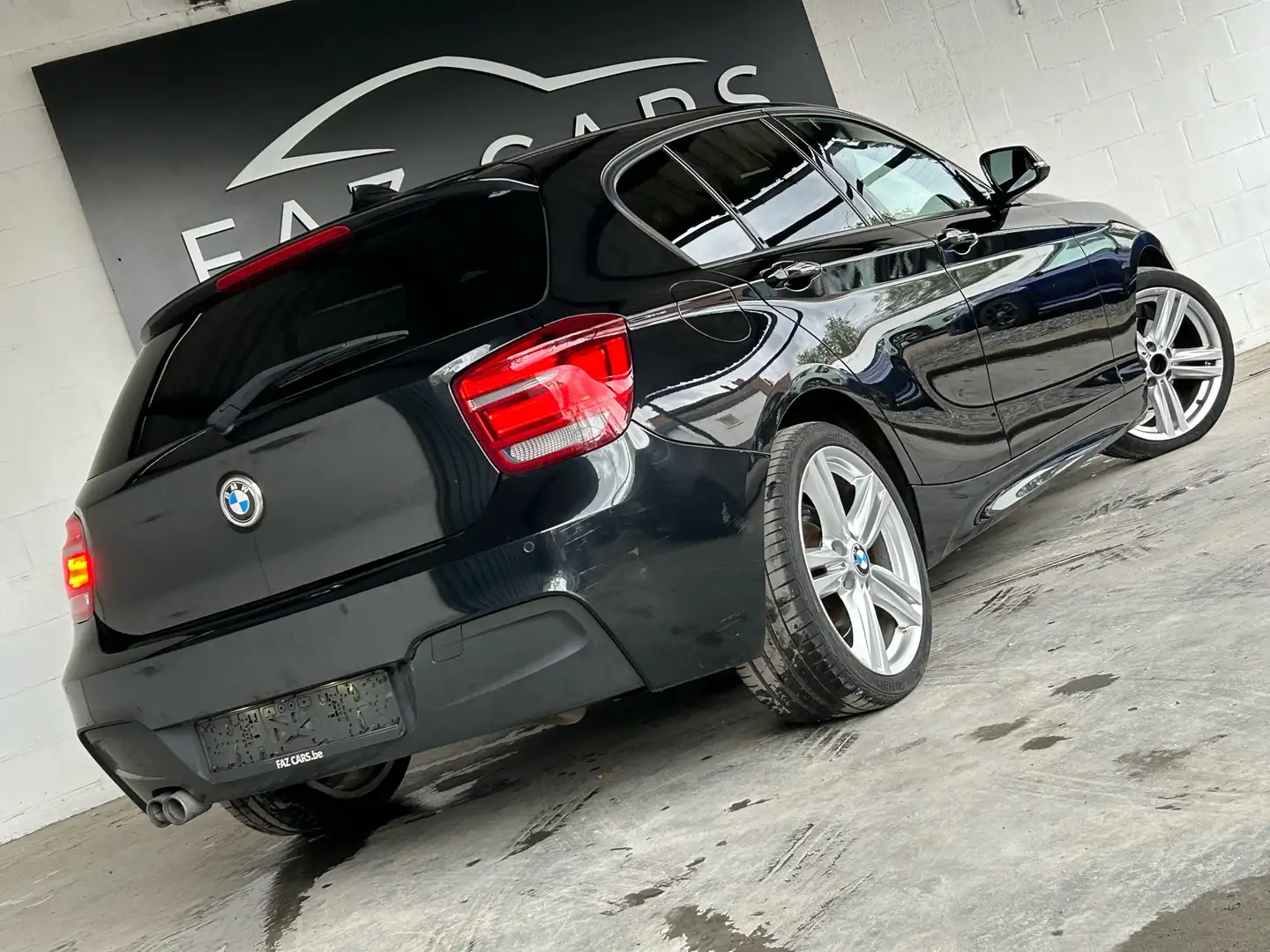 BMW 125 dAS * PACK M + ALCANTARA + XENON + JANTES * Zwart - 2