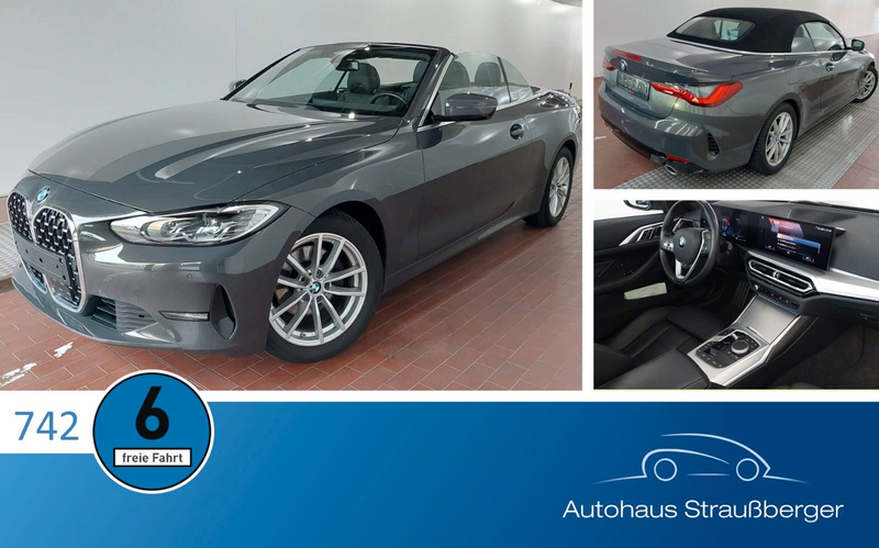 BMW 420 d Cabrio ACC HiFi LrHz 360° 3ZK SHZ