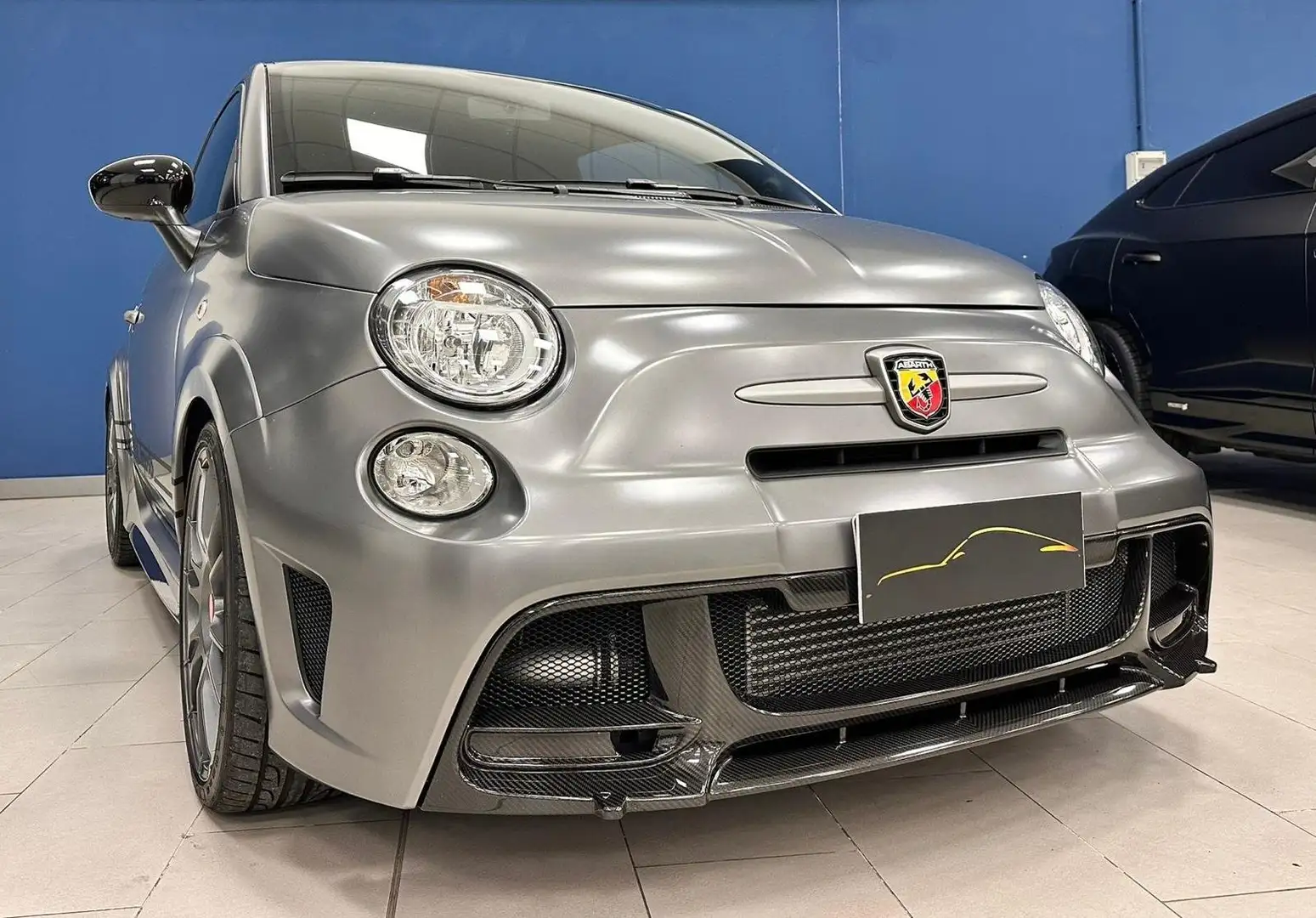 Abarth 695 biposto 190cv“INNESTI FRONTALI” Gris - 2