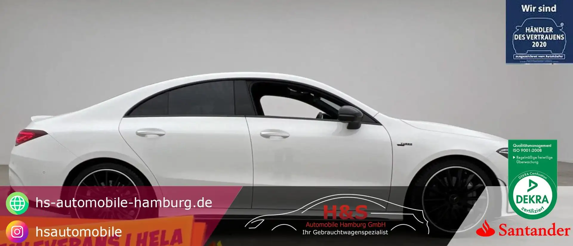 Mercedes-Benz CLA 35 AMG 4Matic Weiß - 1