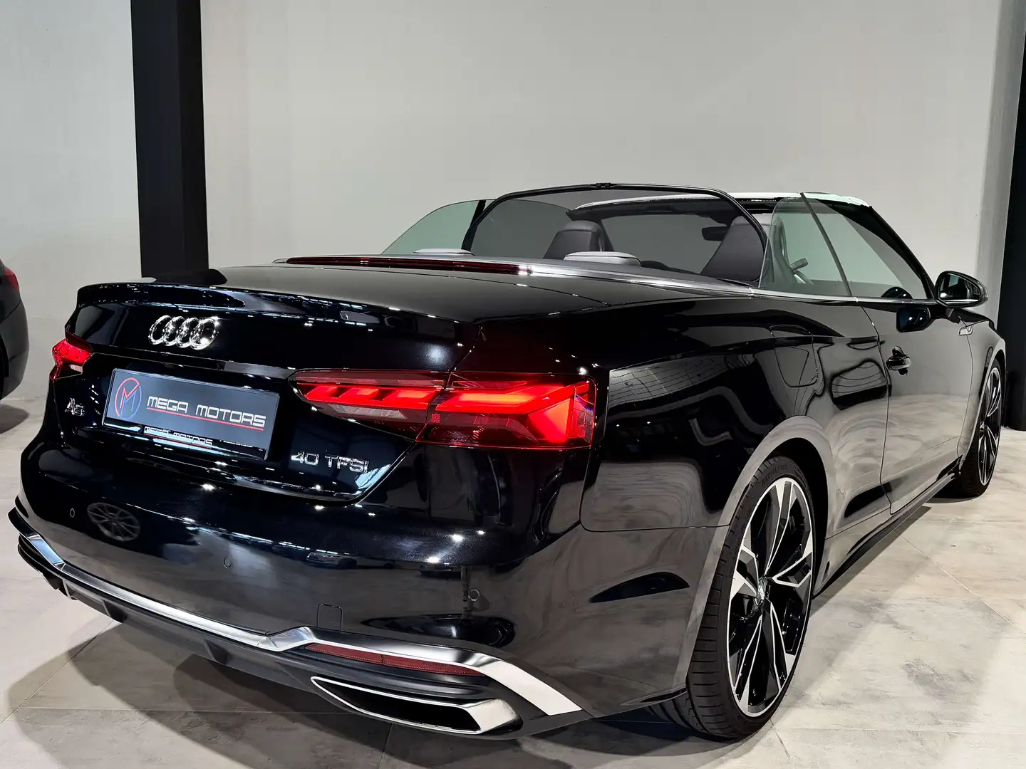 Audi A5 CABRiO 40TFSi 204CV S-LiNE\ S-TRONiC  67.000KM Noir - 2