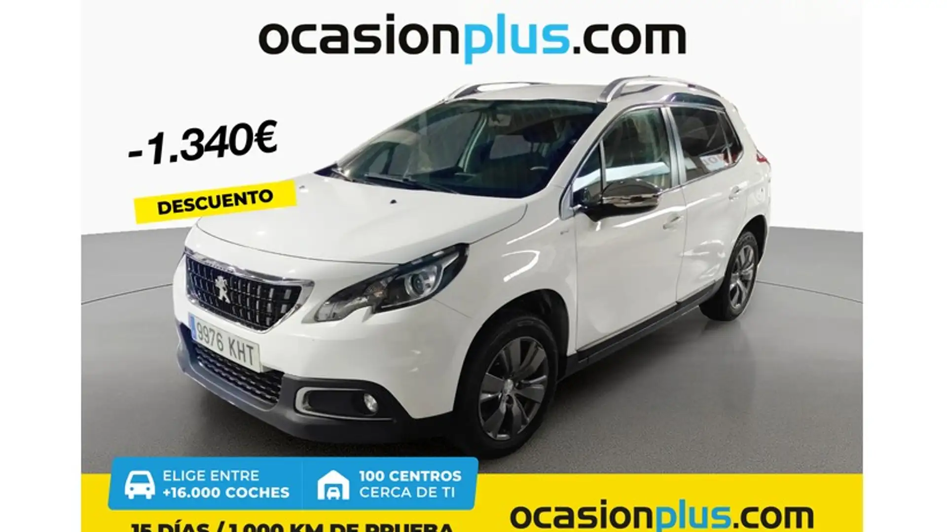 Peugeot 2008 1.6 BlueHDI Style 100 Weiß - 1