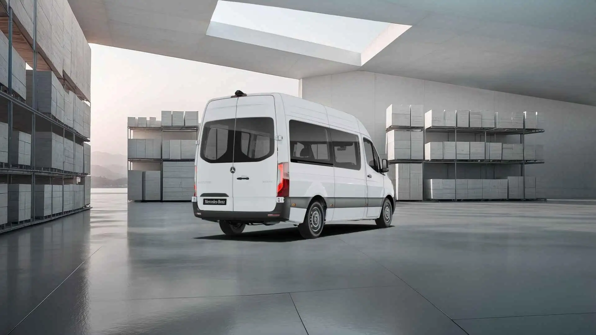 Mercedes-Benz Sprinter 315 1.9 CDI L2 Pro HD rolstoelbus Wit - 2
