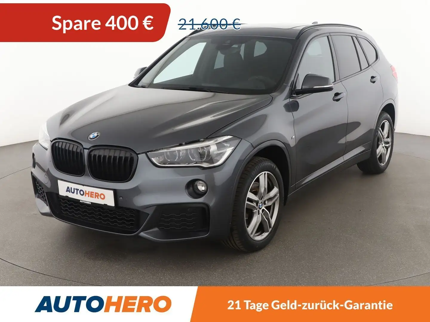 BMW X1 xDrive 20i M Sport Aut.*NAVI*LED*TEMPO*PDC* Grau - 1