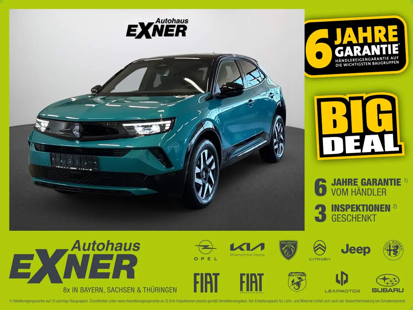 Opel Mokka GS Allwetterreifen, Matrix LED Scheinwerfer Grün - 1