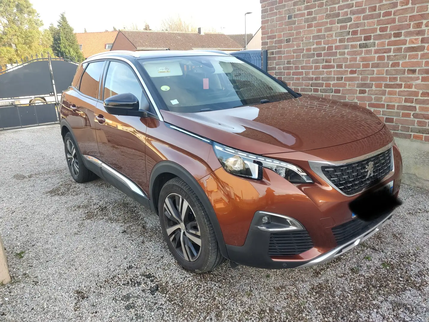 Peugeot 3008 3008 1.6 BlueHDi 120ch S Brun - 1