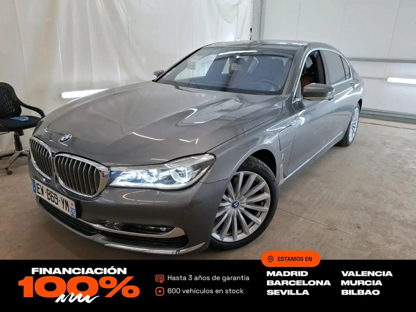 BMW 740 740Le xDrive iPerformance Gris - 1