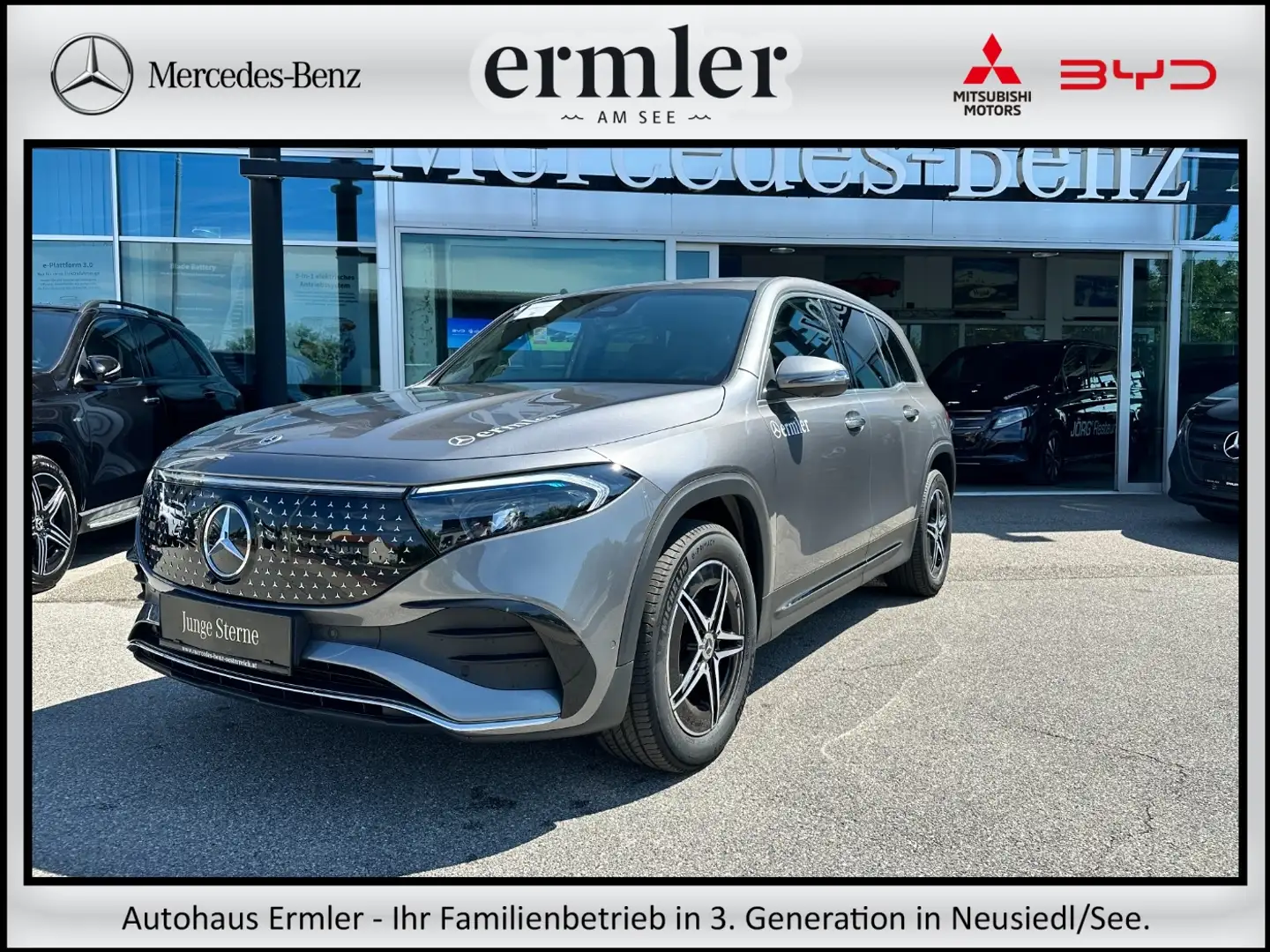 Mercedes-Benz EQB 350 4MATIC Österreich-Edition AMG Allrad Grau - 1