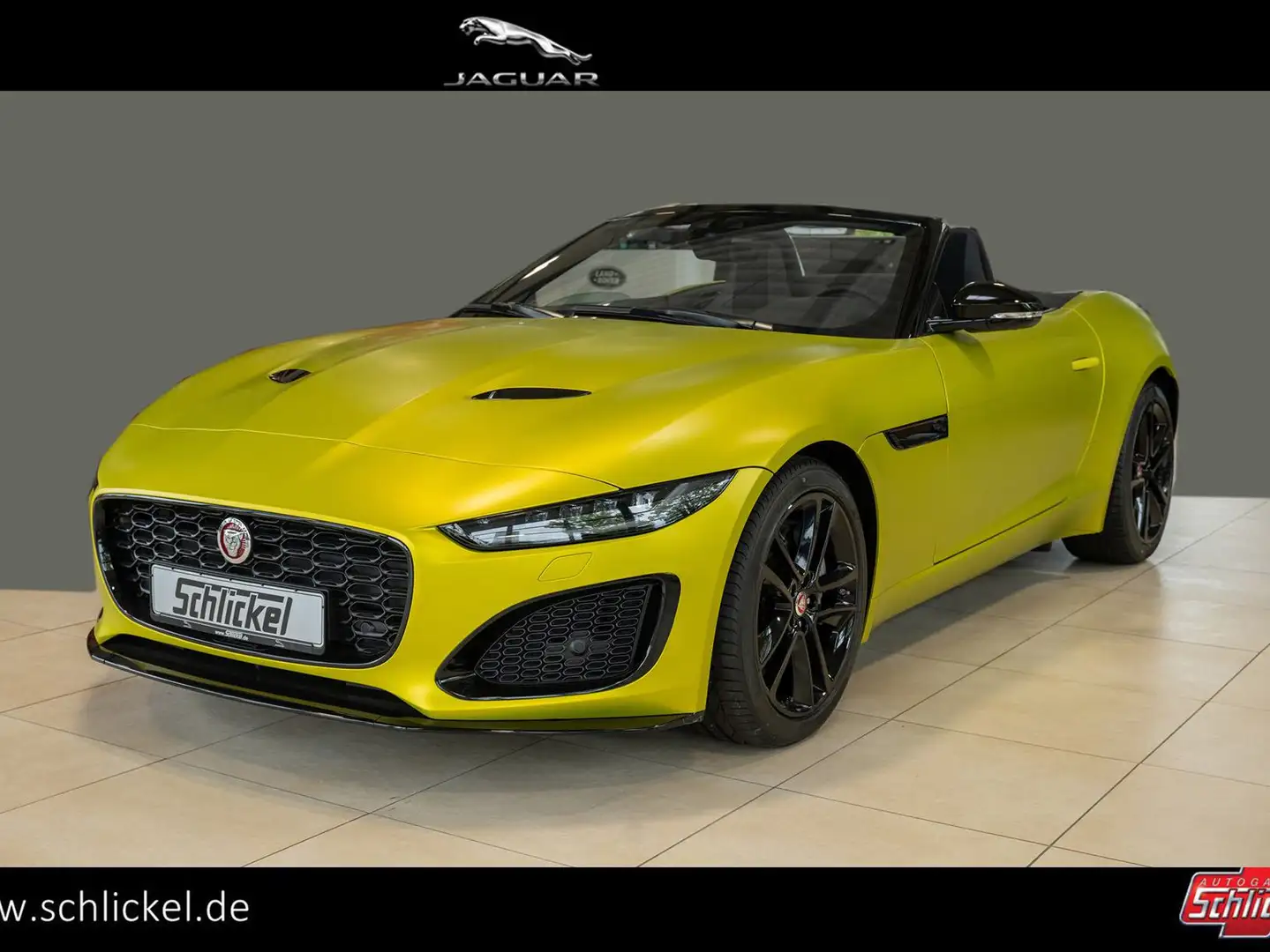 Jaguar F-Type Cabriolet P300 TITANIUM BLACK PACK Navi Kék - 1