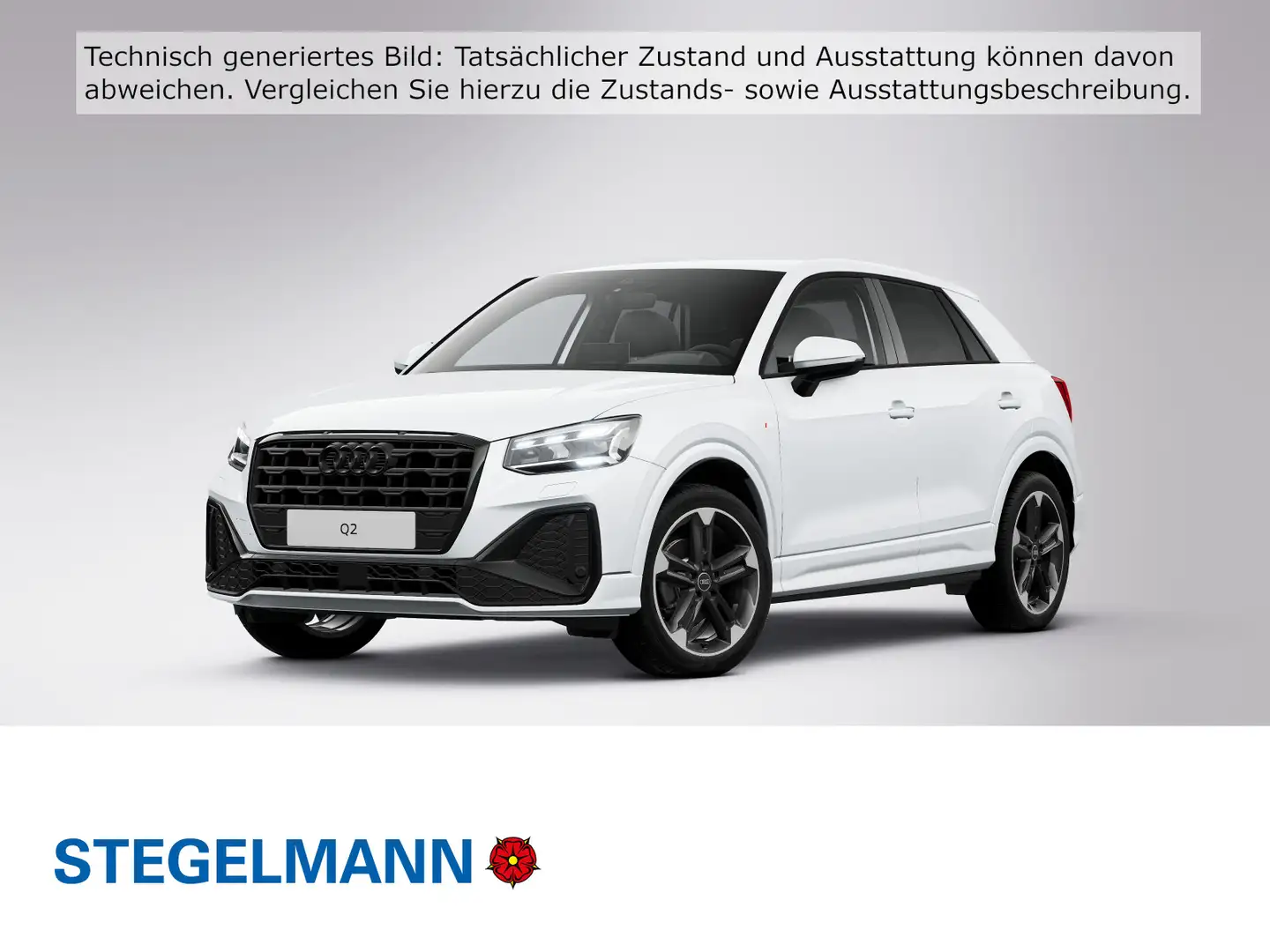 Audi Q2 S line 35 TFSI S tronic MMI MATRIX LED Weiß - 1