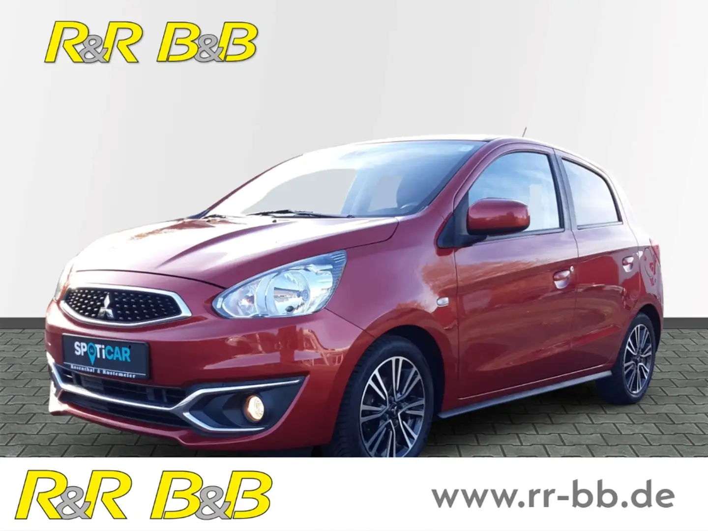 Mitsubishi Space Star Diamant Edition SHZ+Notbremsass.+Navi Rot - 1