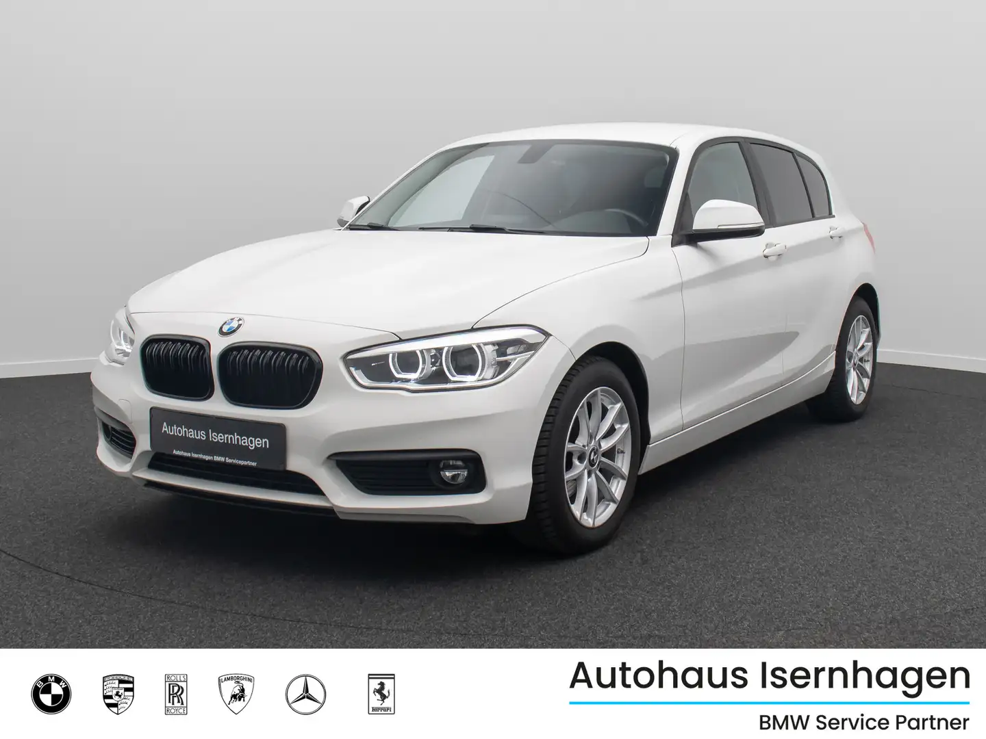 BMW 118 FernlichtAs Komfort Ad.LED Tempomat KlimaAT Weiß - 1